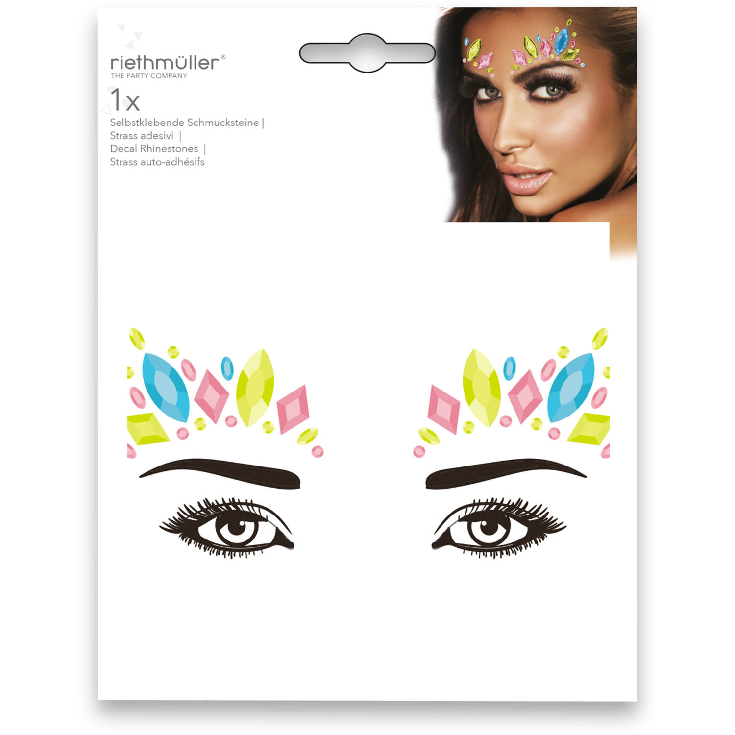 Decal Rhinestones Assorted