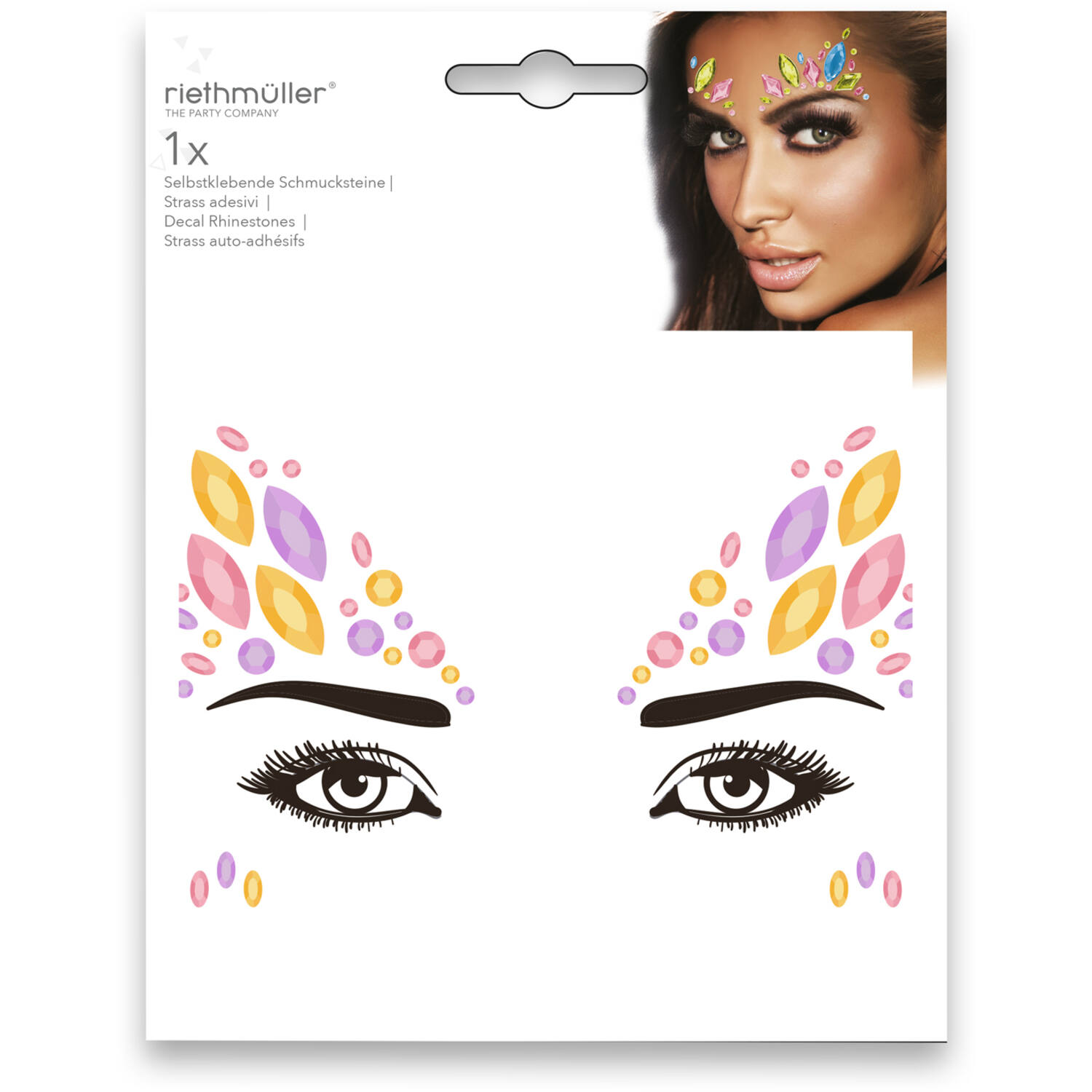 Decal Rhinestones Assorted