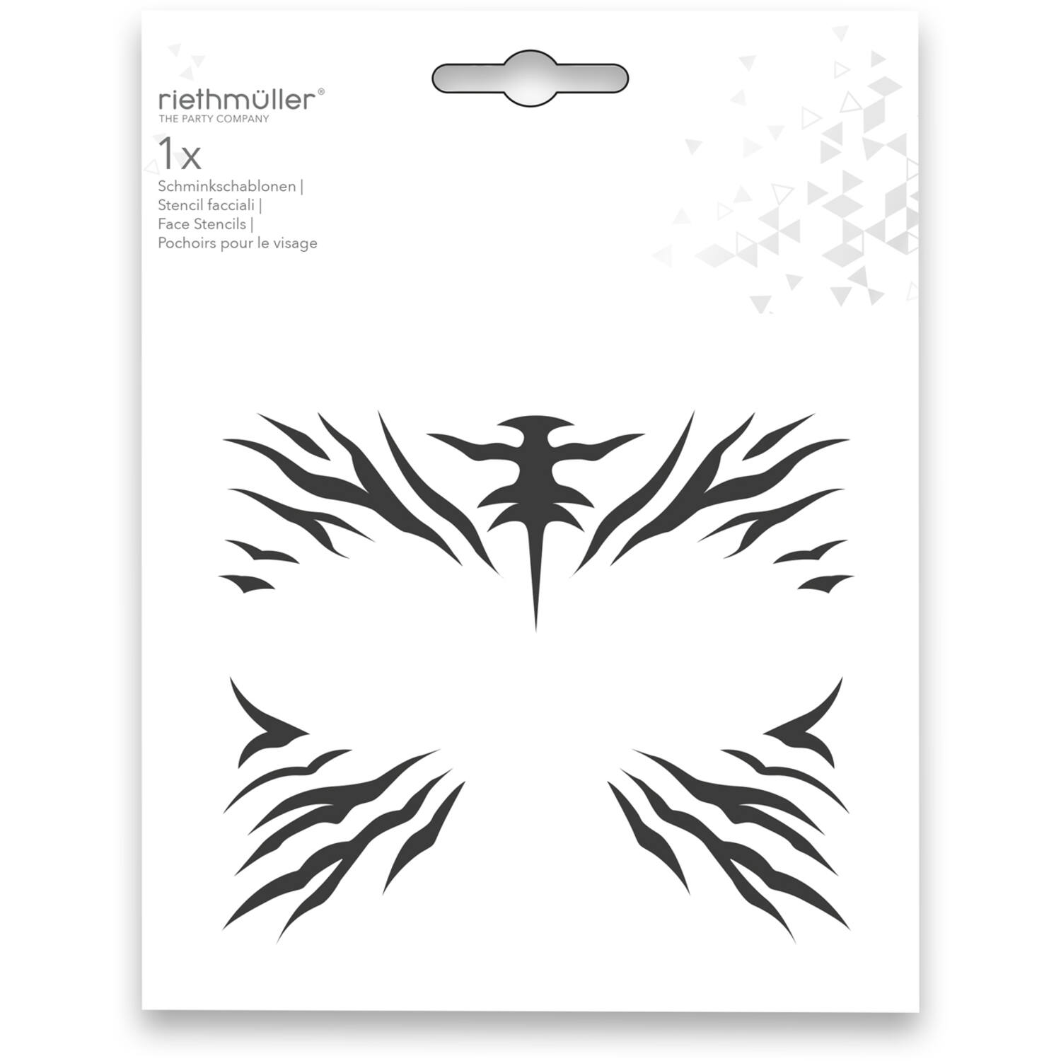 Face Stencils Assorted