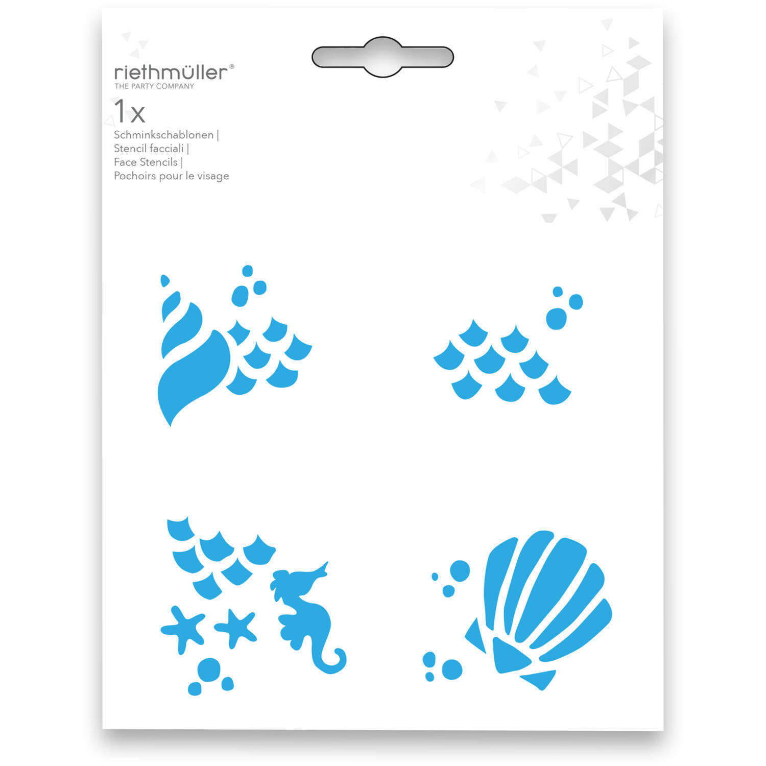 Face Stencils Assorted