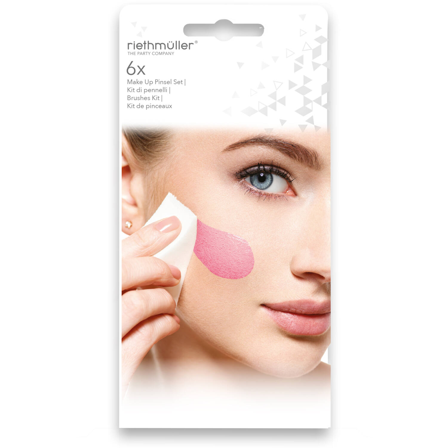 6 Make Up Sponges White