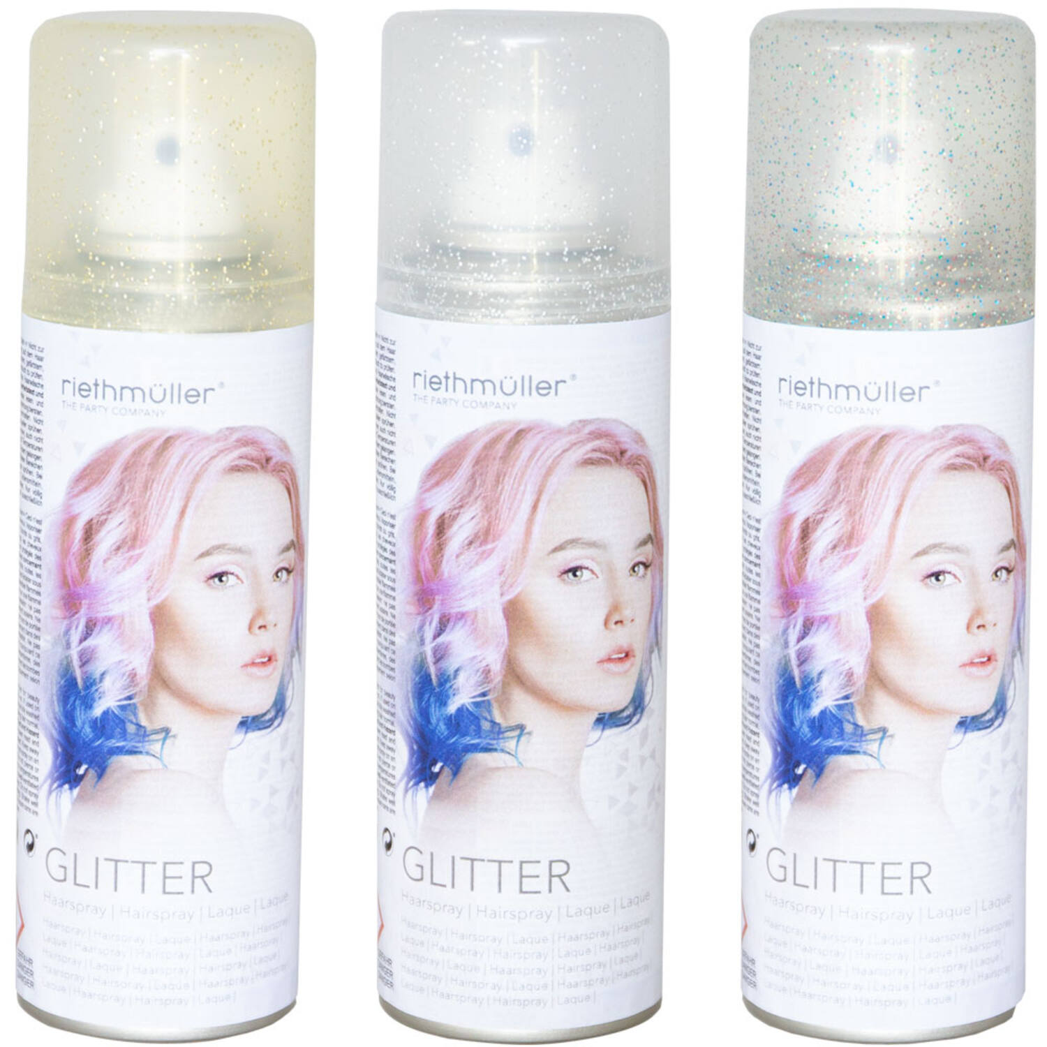 Glitter Hairspray 100 ml      Assorted