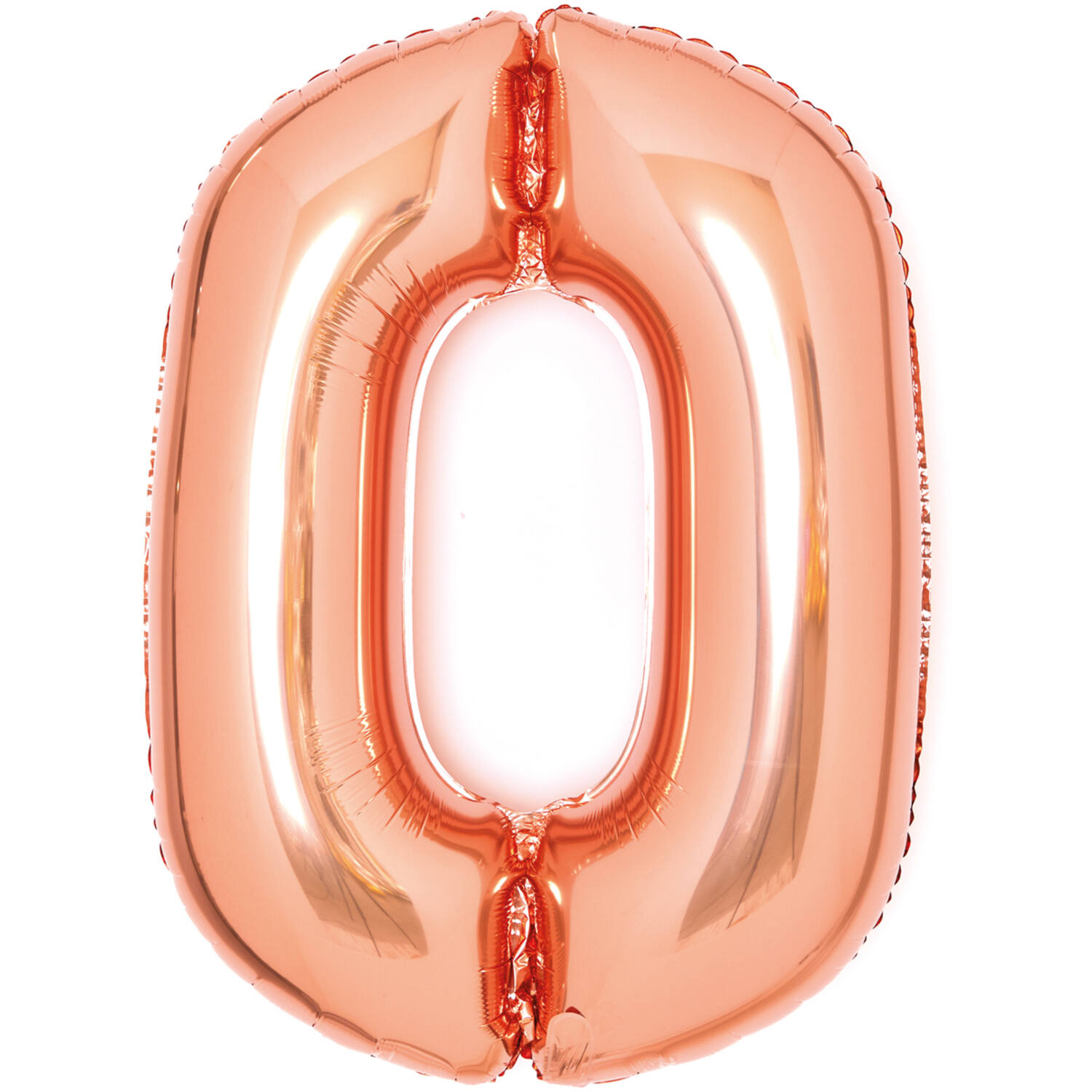 Medium Number 0 ; Foil Balloon N26 Packaged 67 cm x 47 cm
