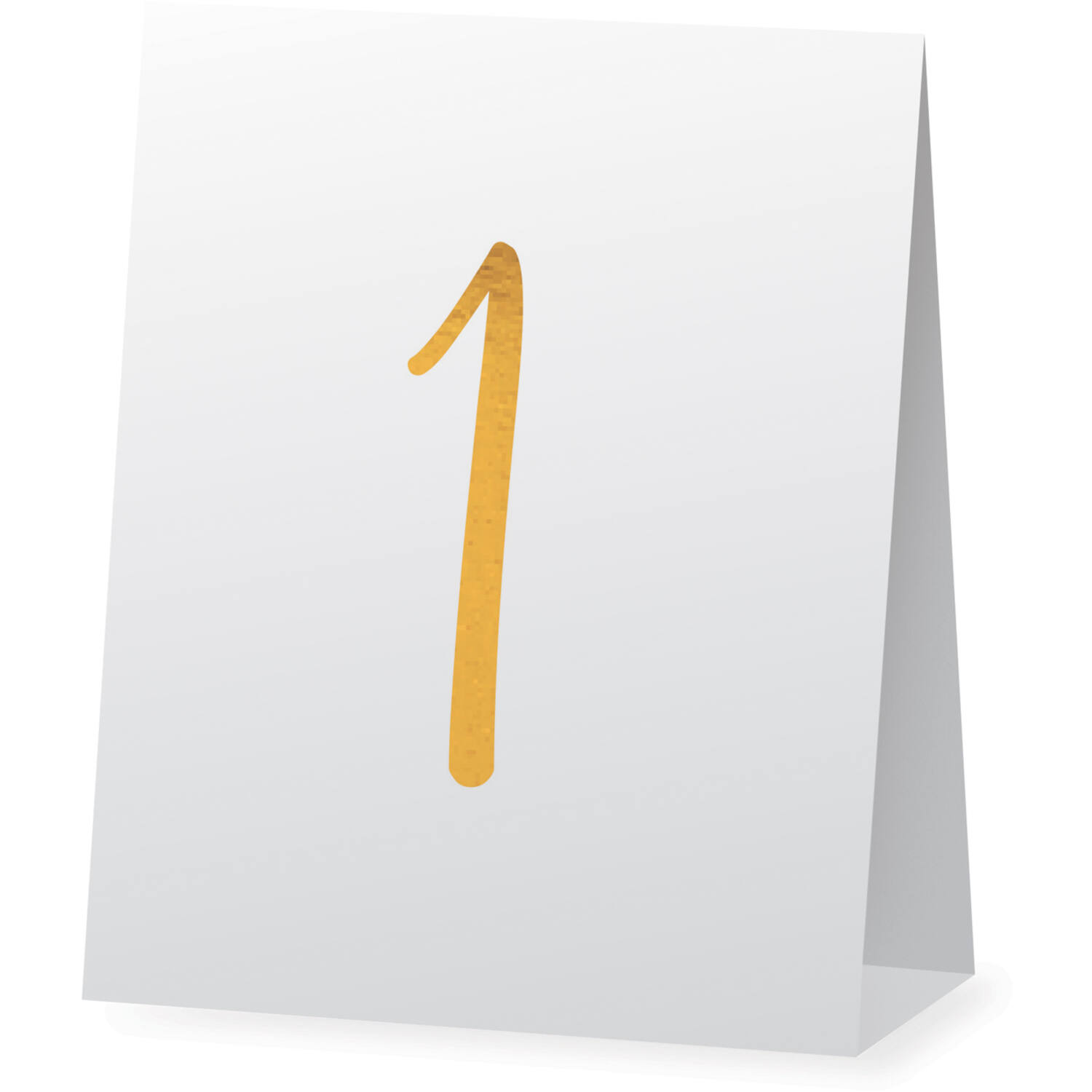 8 Table Cards with Numbers Wedding Paper