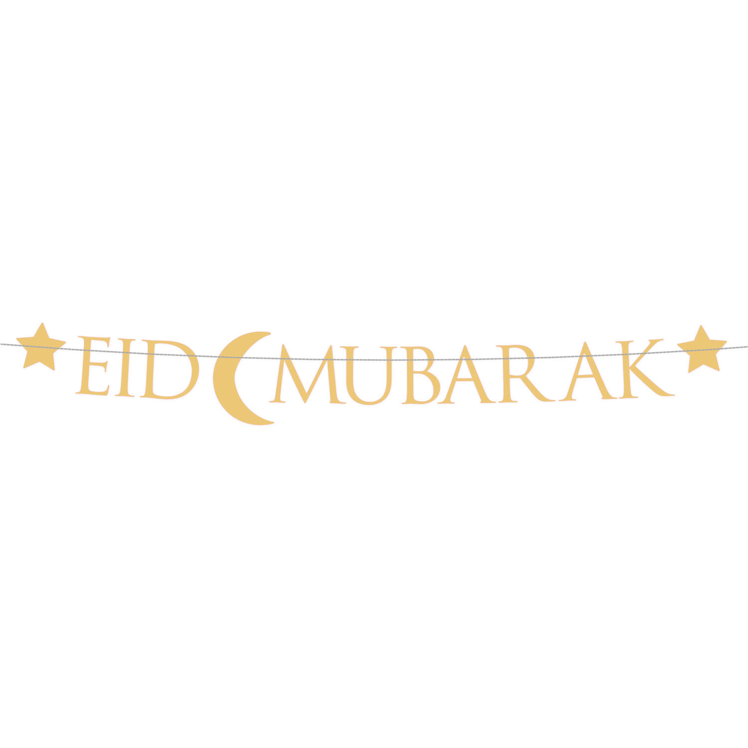 Letter Banner Eid Ramadan 220 cm x 15 cm