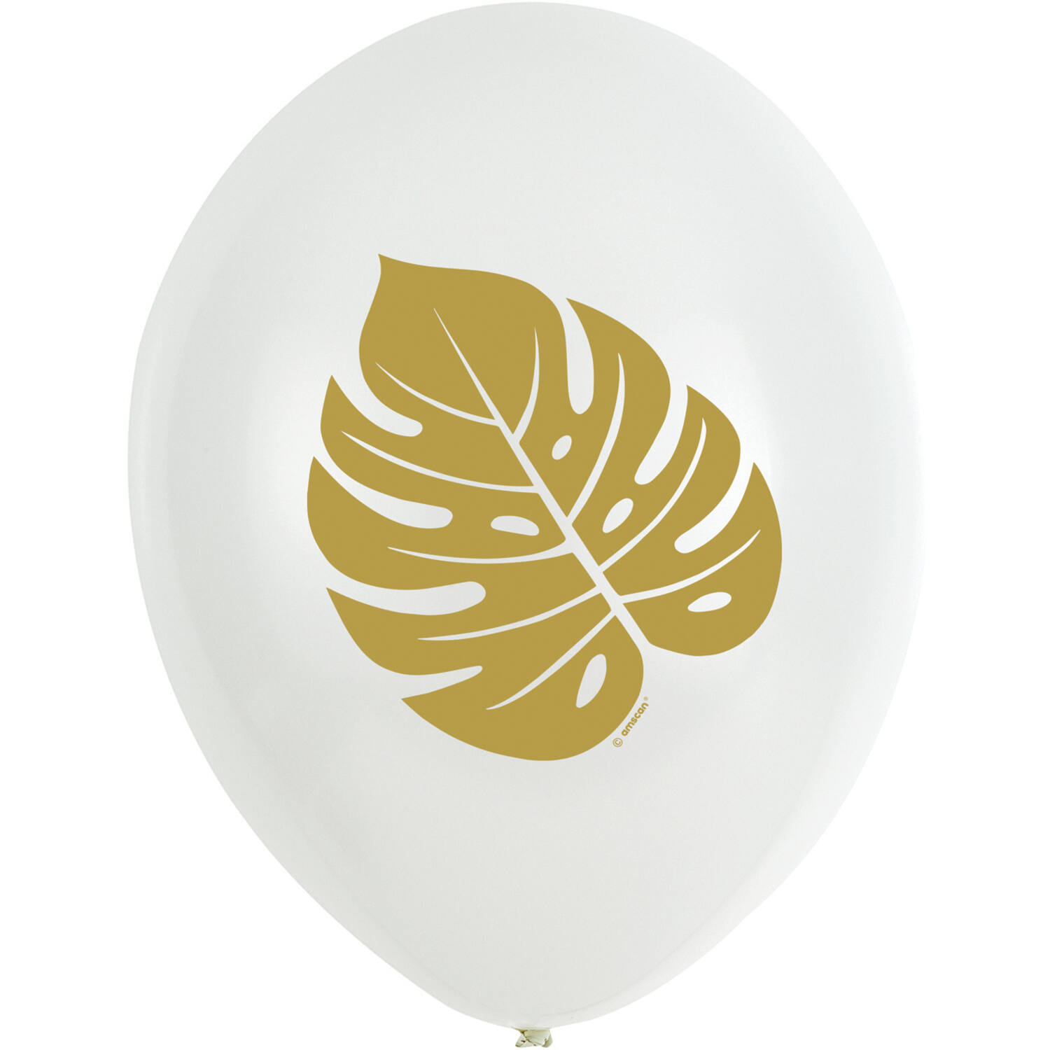 6 Latex Balloons Key West 27.5 cm / 11"