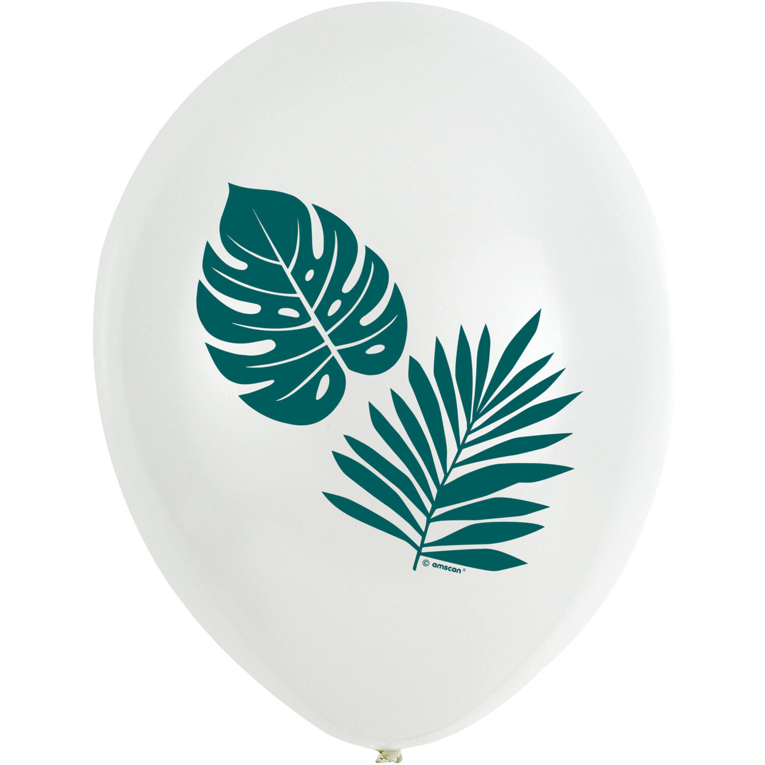 6 Latex Balloons Key West 27.5 cm / 11"