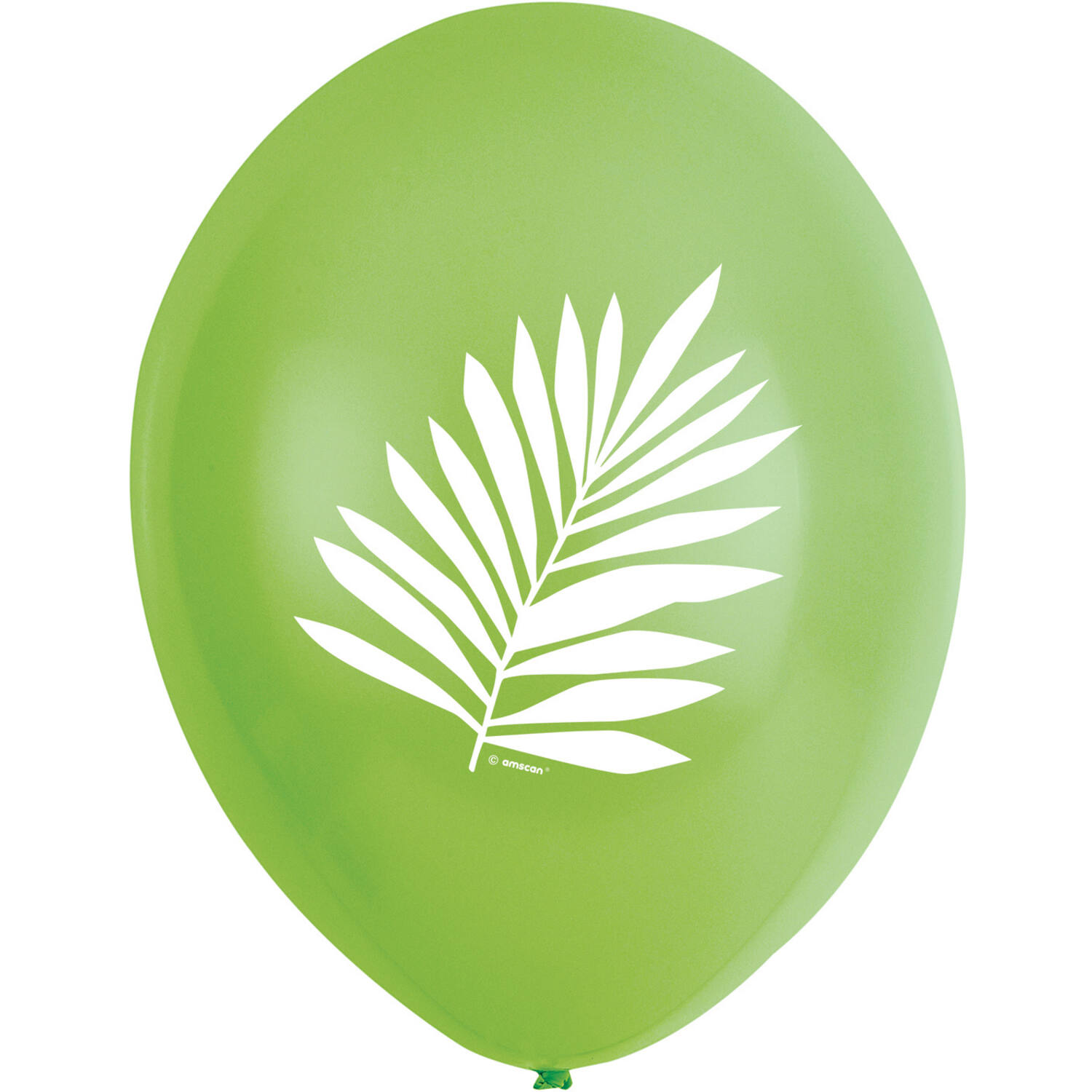 6 Latex Balloons Key West 27.5 cm / 11"