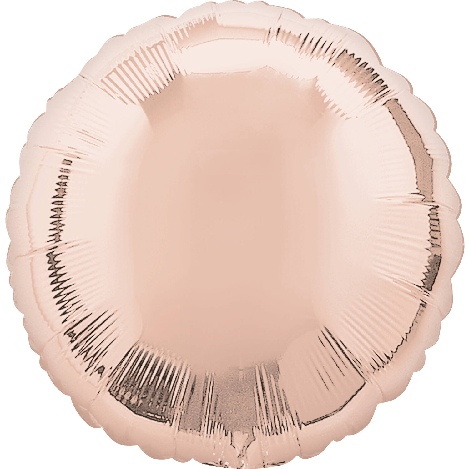 Standard Rose Gold  Foil Balloon Round Foil Balloon C16 Packaged 43 cm