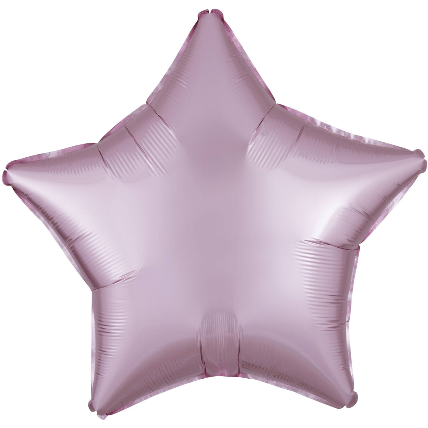 Standard Silk Lustre Pink Star Foil Balloon C16 Packaged 48 cm