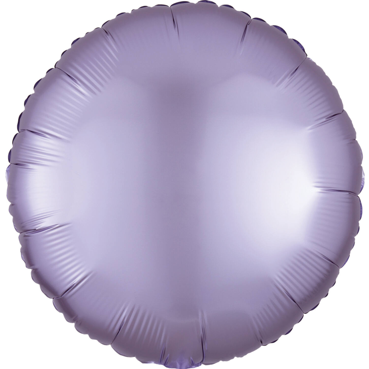 Standard Silk Lustre Lilac Round Foil Balloon C16 Packaged 43 cm