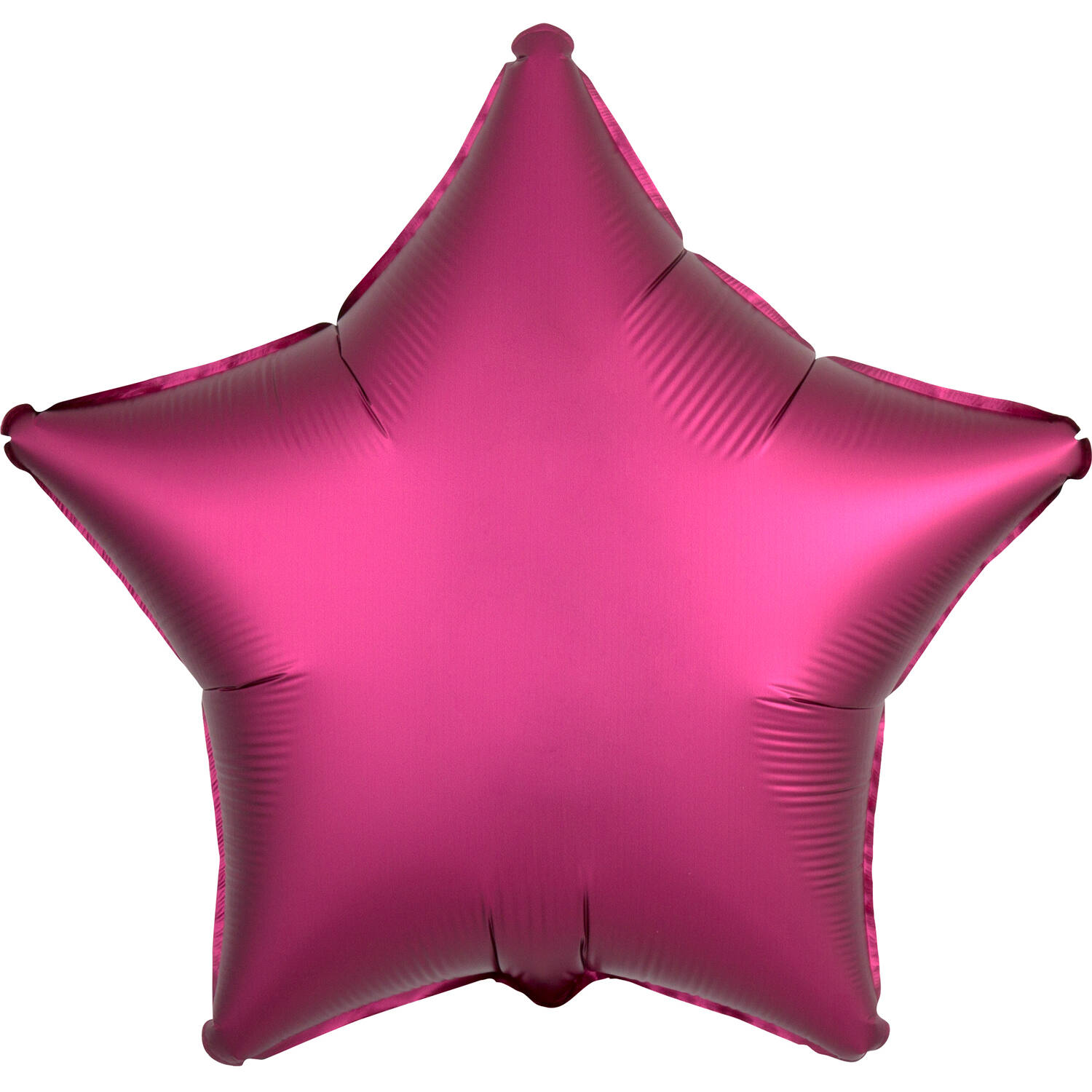 Standard Silk Lustre Pomegranate Star Foil Balloon C16 Packaged 43 cm