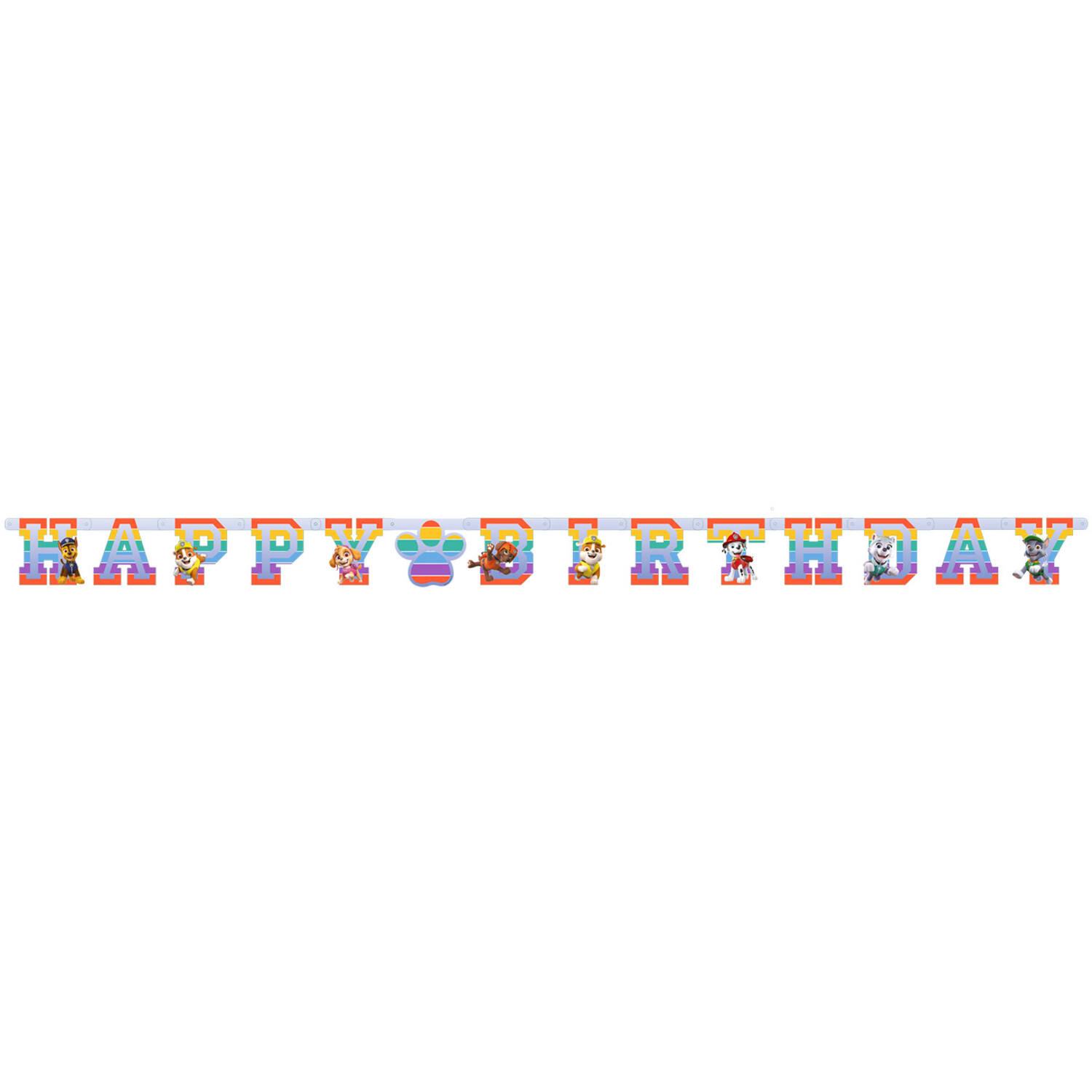 Letter Banner Paw Patrol 2022 Paper 180 x 15 cm