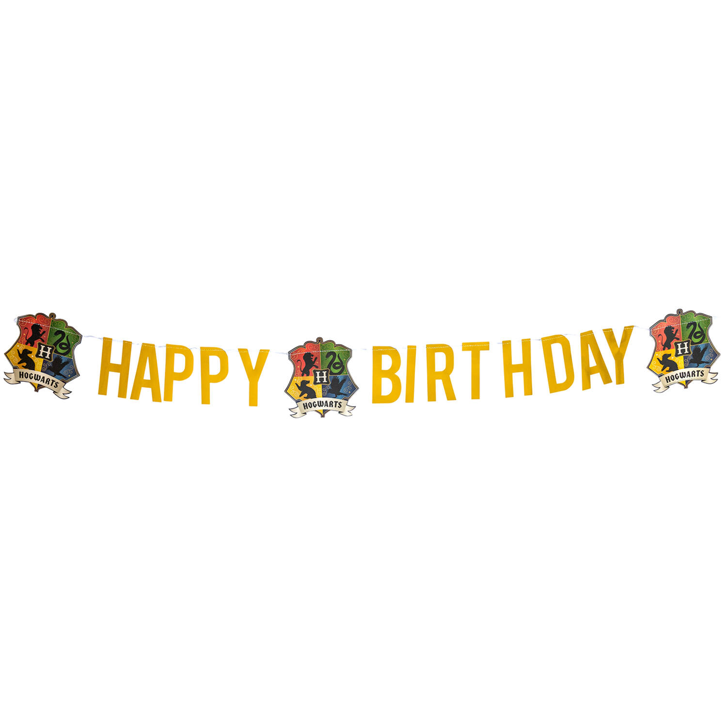 Letter Banner Harry Potter Houses Paper 180 x 13 cm