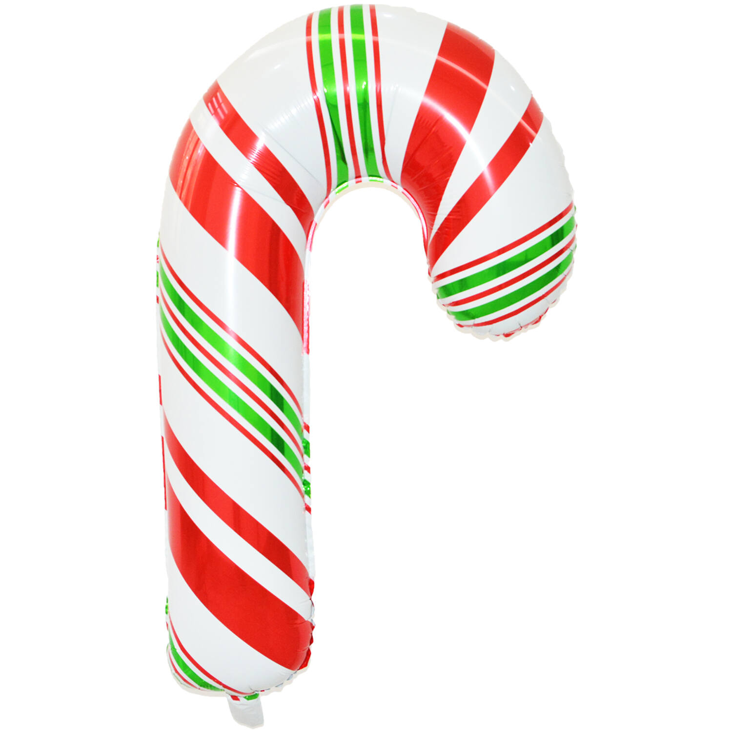Large Shape Candy Cane Foil Balloon P35 Packaged 46 cm x 78 cm