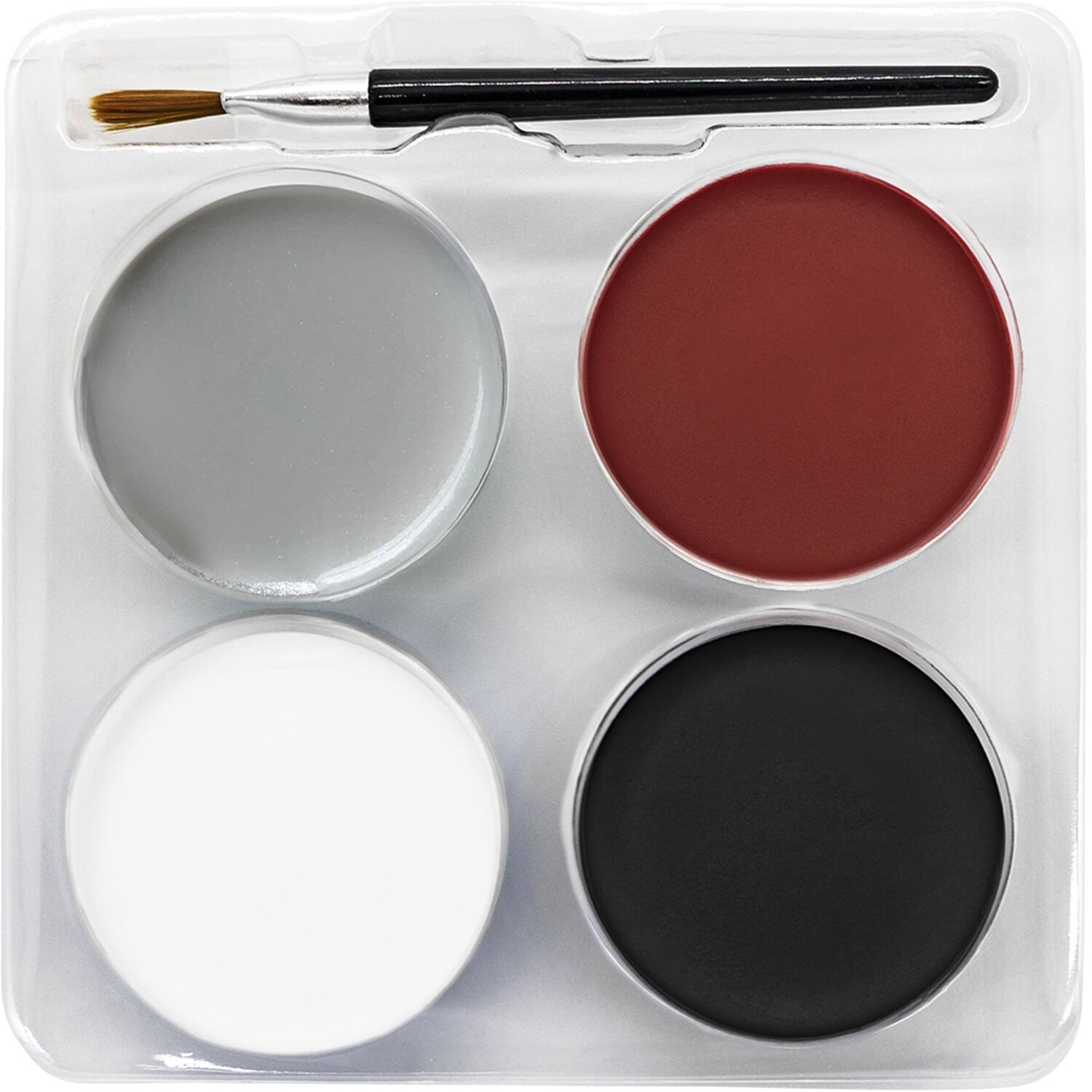 Aqua Kit Dracula/Vampire (4 x Face Paint 3.5 g / 1 Brush)