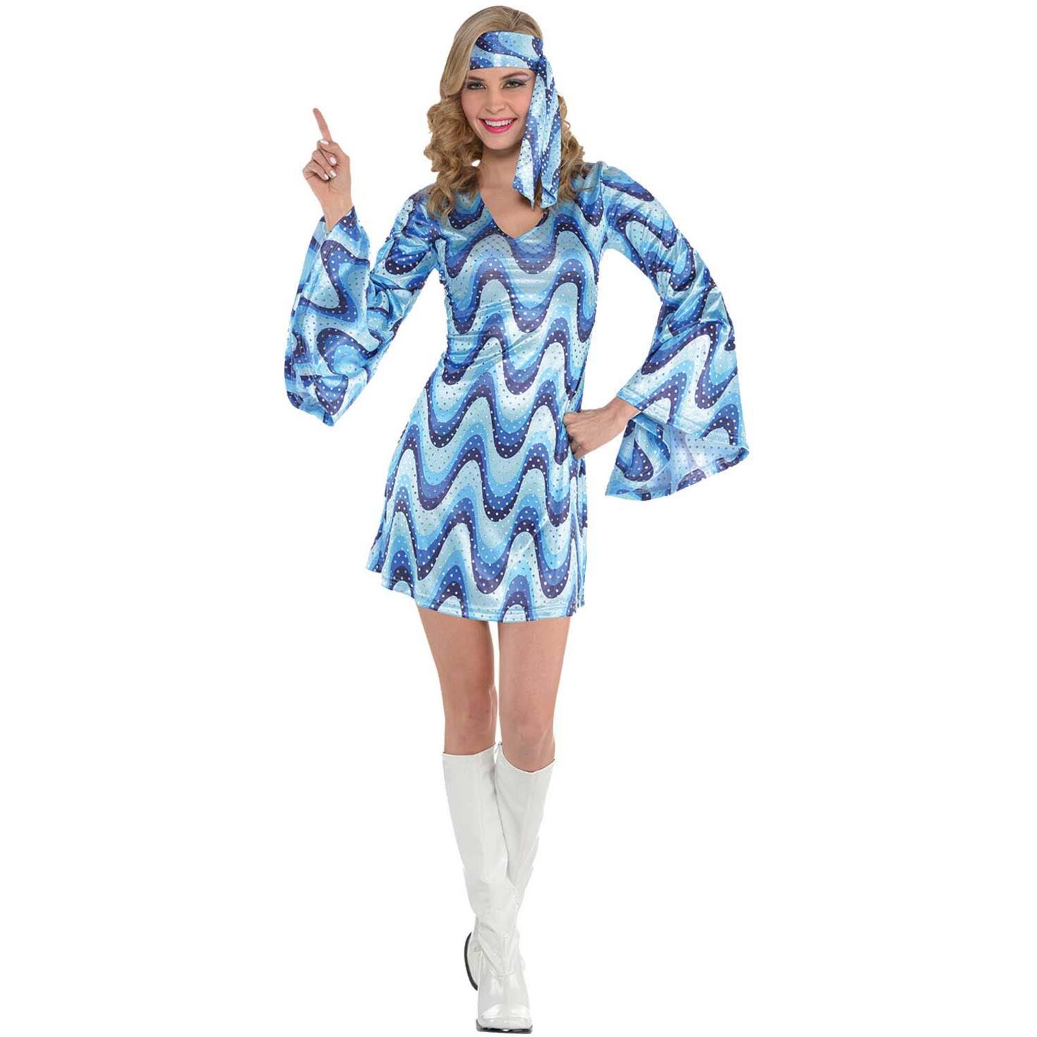 Adult Costume Disco Lady Size M/L