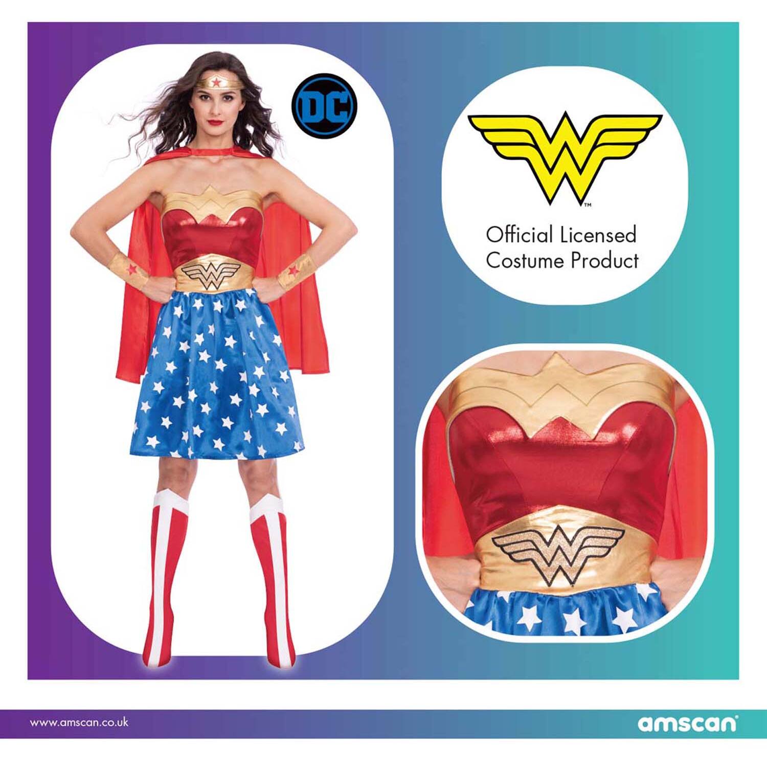 Adult Costume Wonder Woman Classic Size XXL