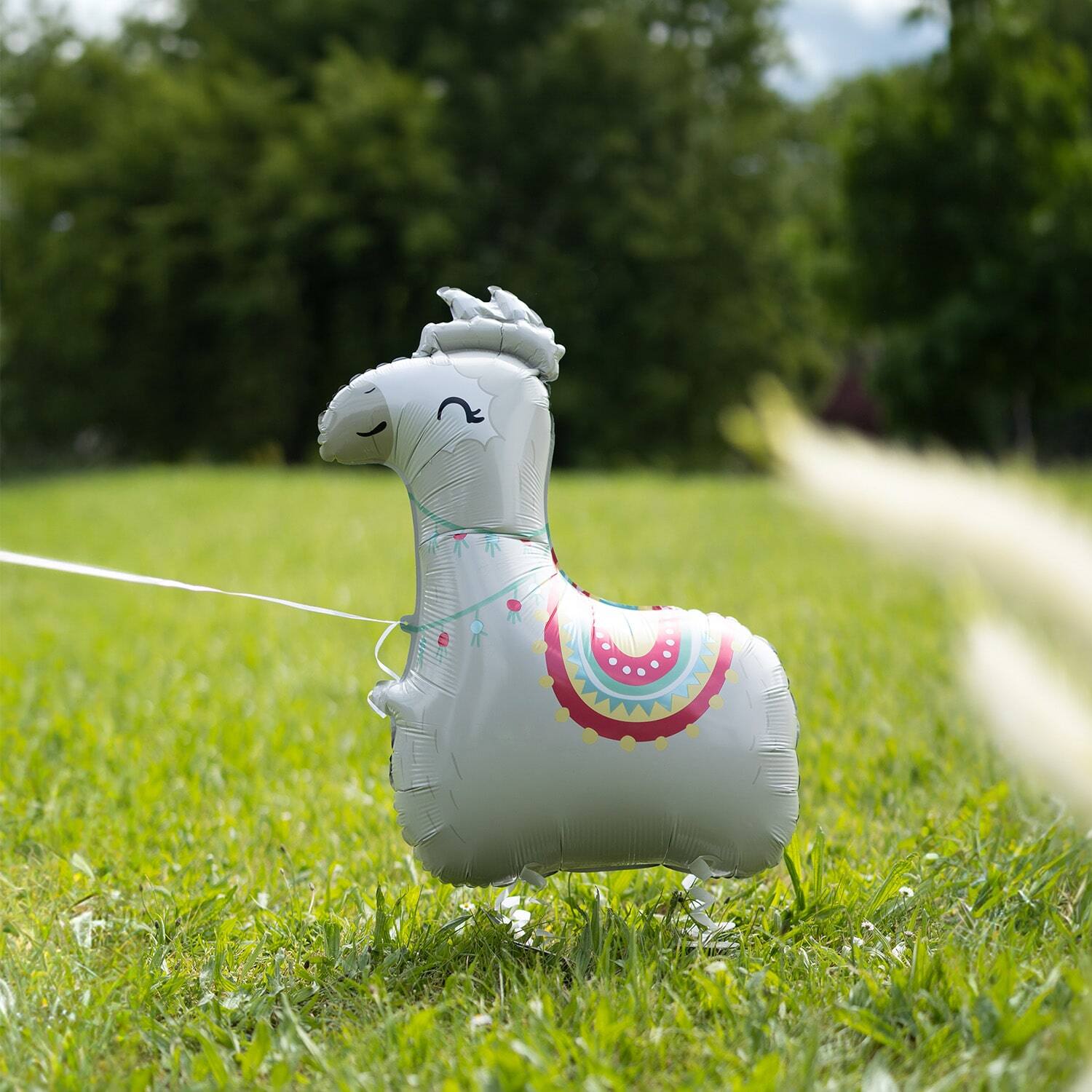 Walking Balloon Lama Foil Balloon W24 Packaged 59 cm x 93 cm
