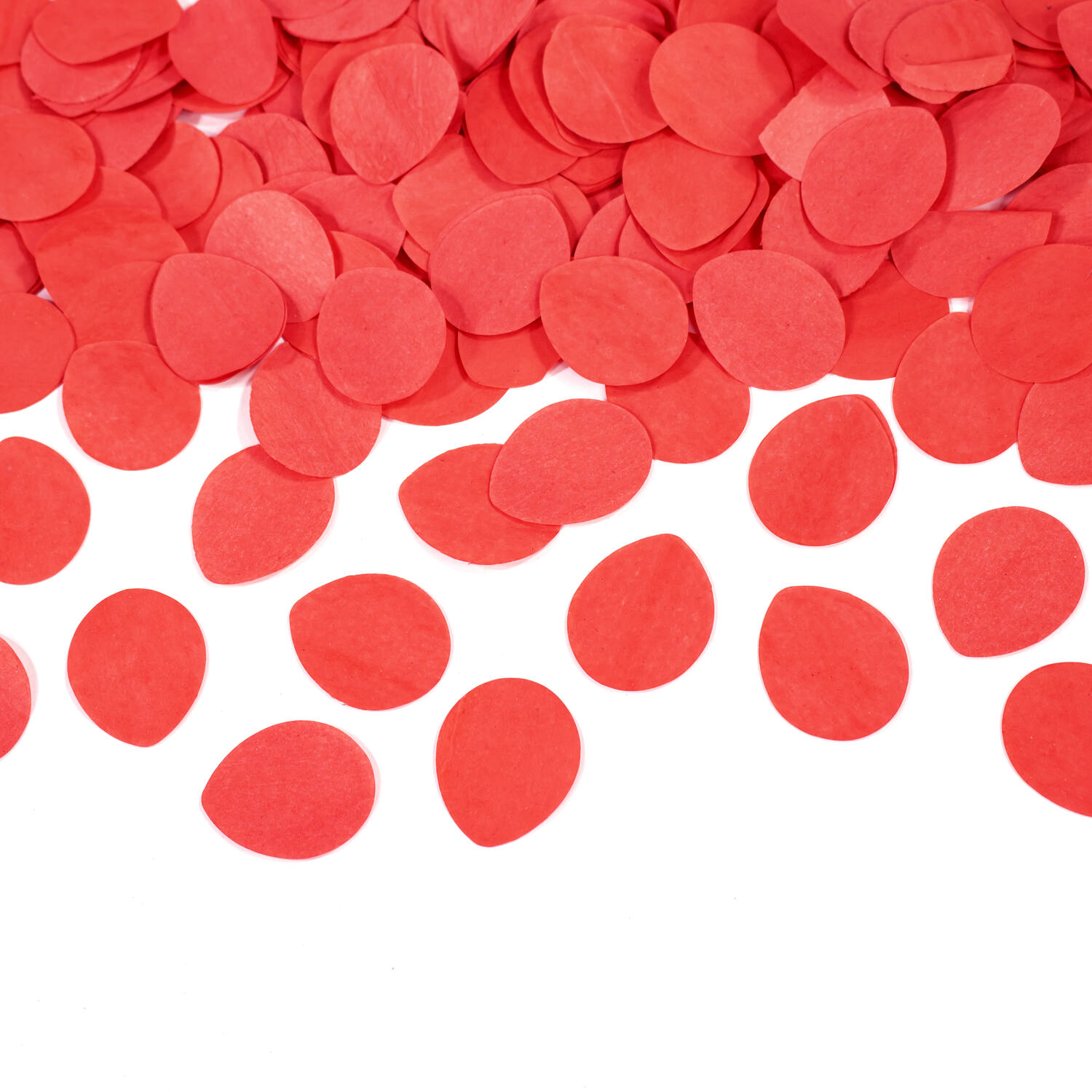 Confetti Cannon Rose Petals Red Paper 60 cm