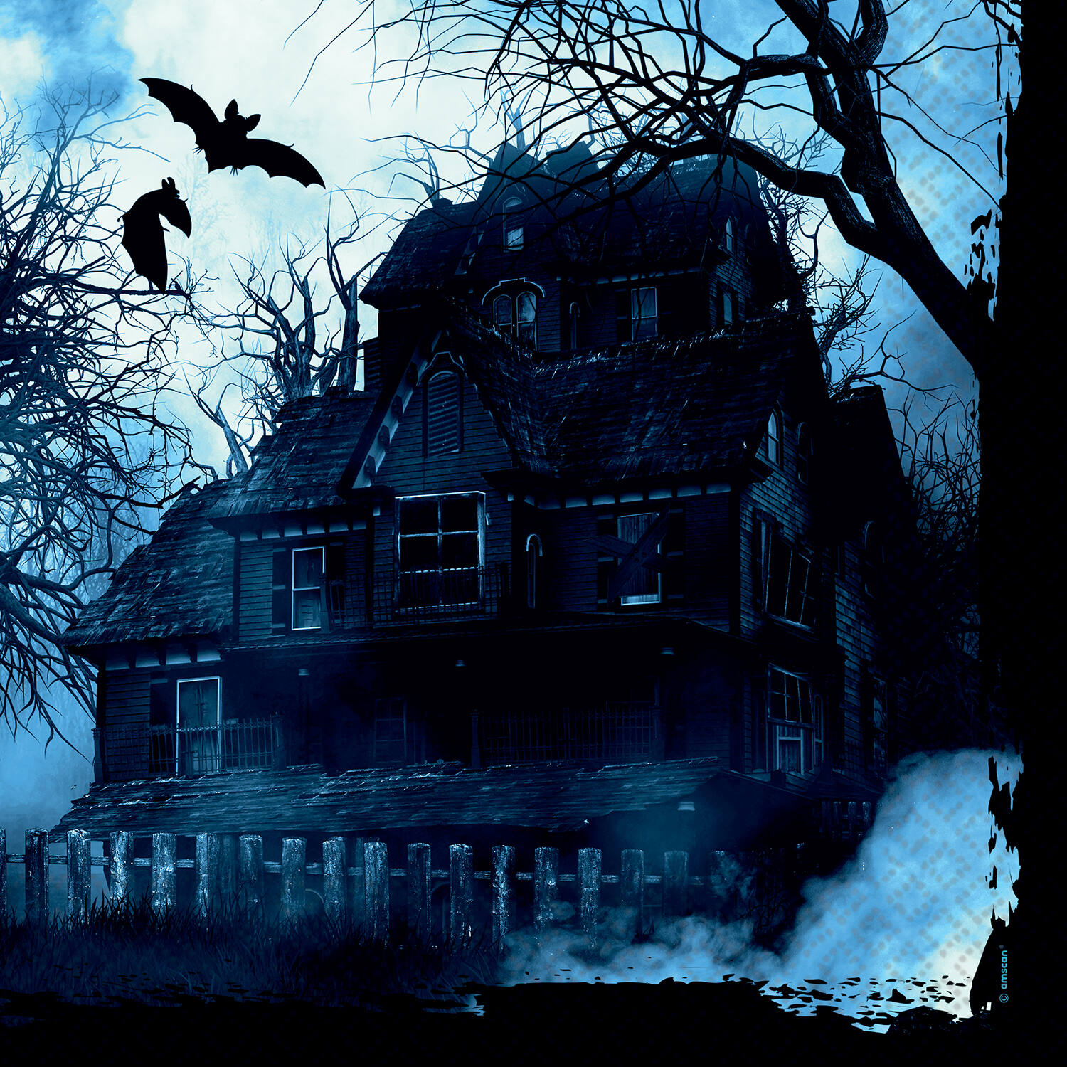 16 Napkins Haunted Forest 33 x 33 cm