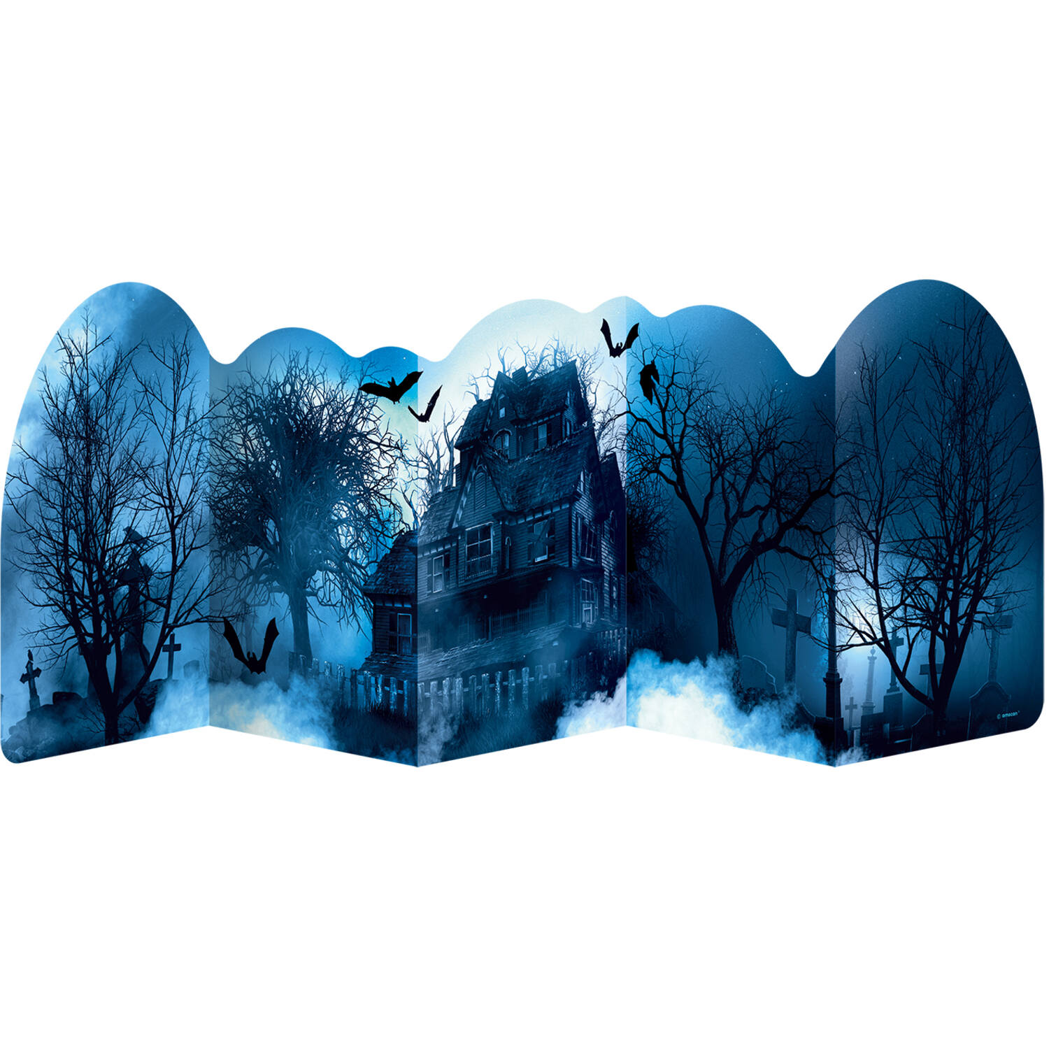 Table Decorations Haunted Forest Paper