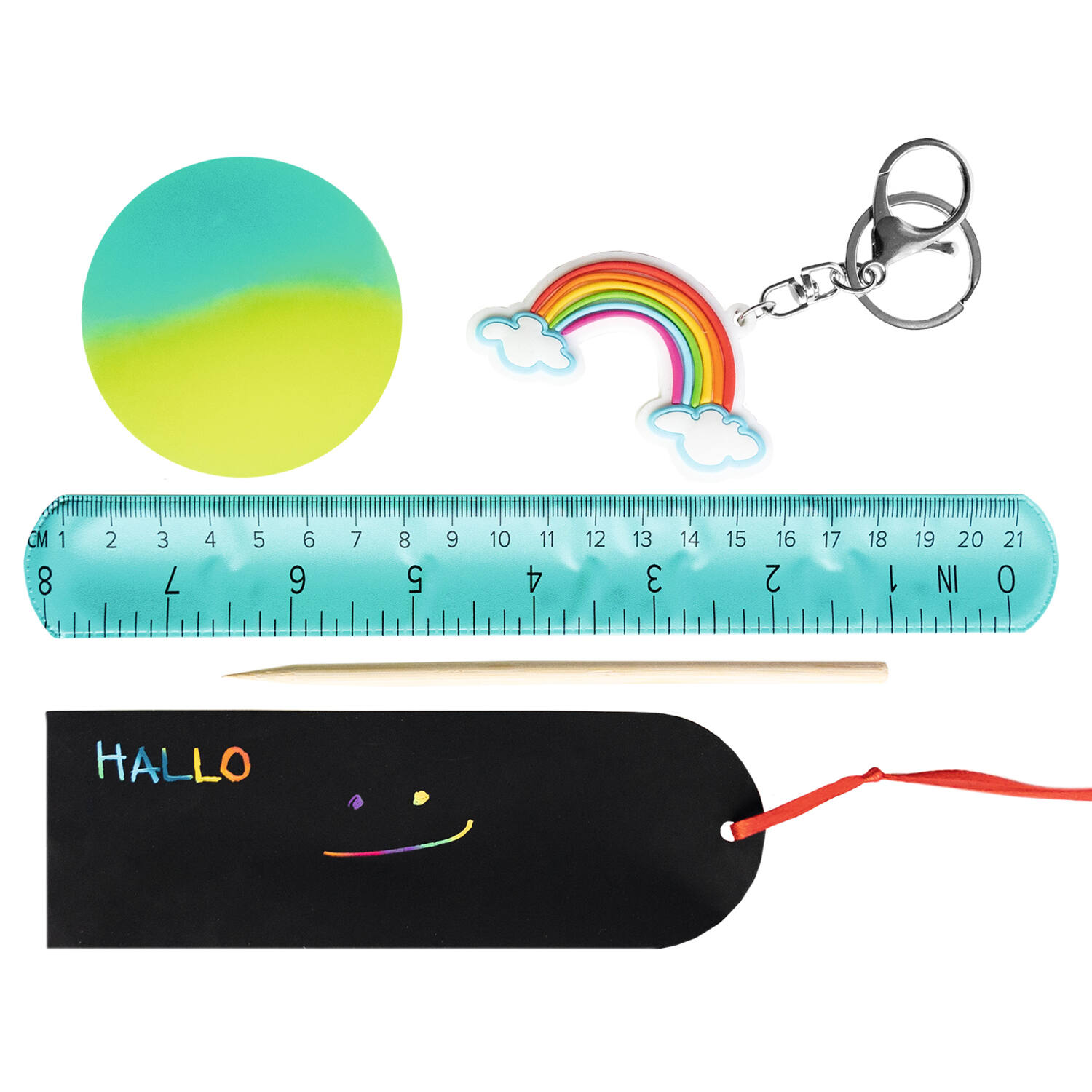 Favour Set School Start Plastic 4 Parts