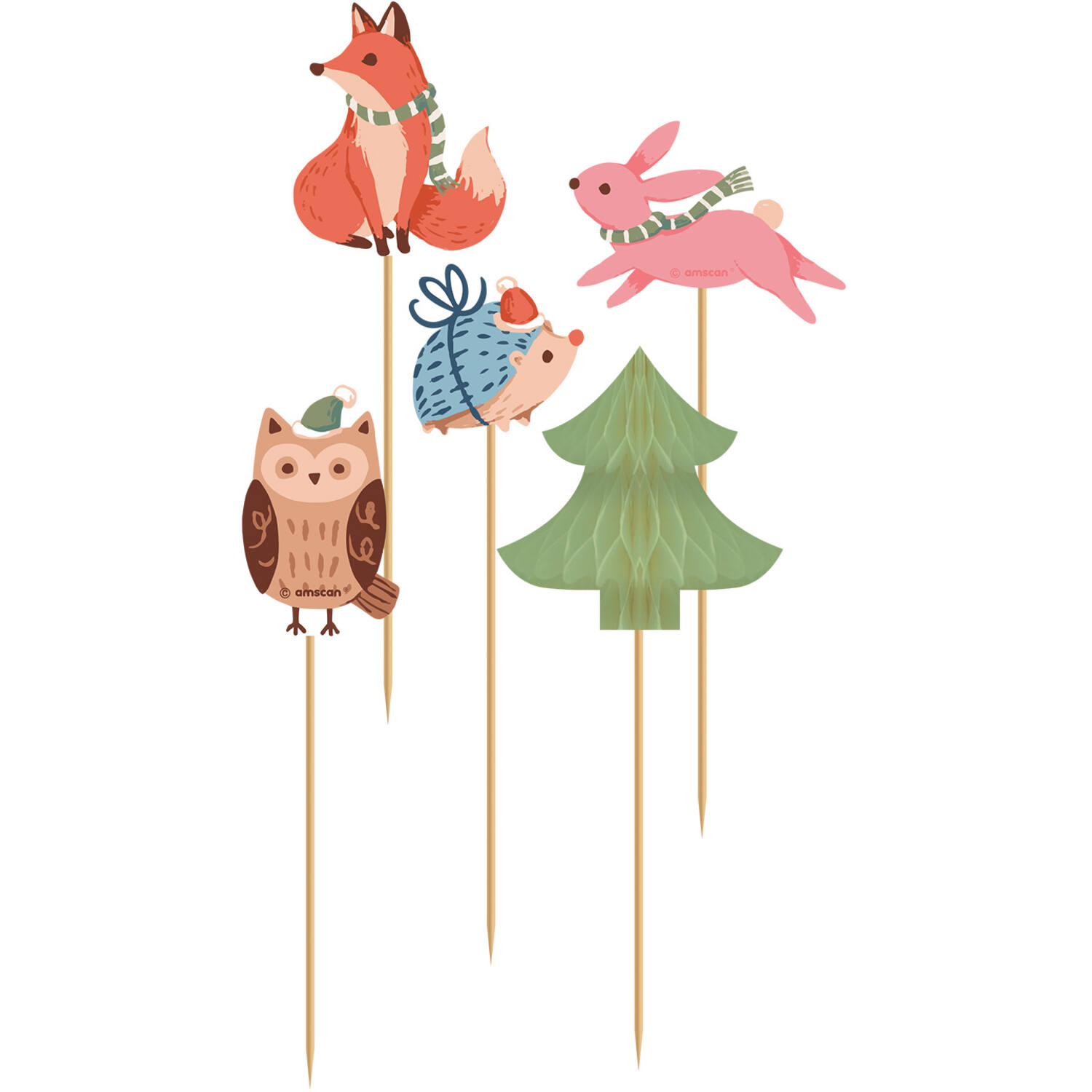 10 Picks Winter Woodland Wood 10 cm