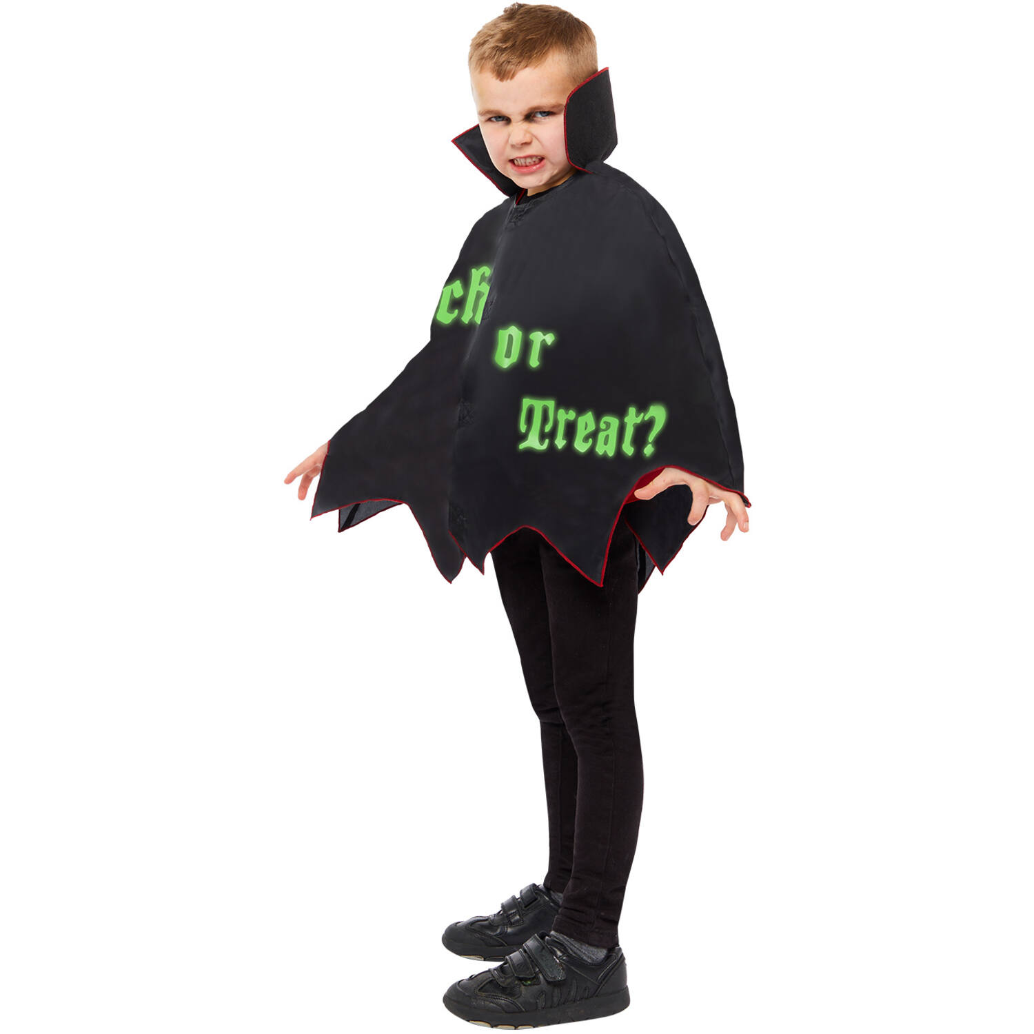 Child Costume Trick or Treat Transform Cape Age 8-12 Years