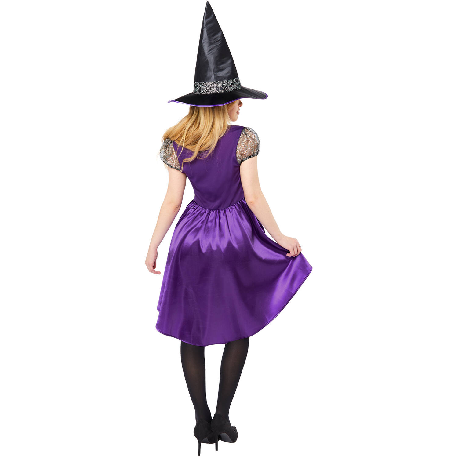 Adult Costume Purple Willow Witch Size L