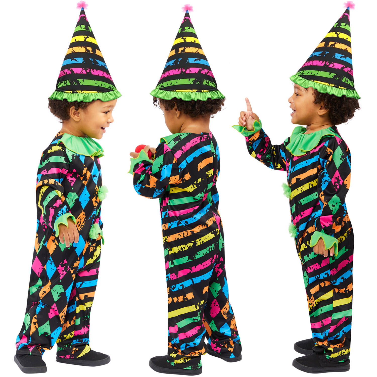Baby Costume Funhouse Clown Age 6-12 Months