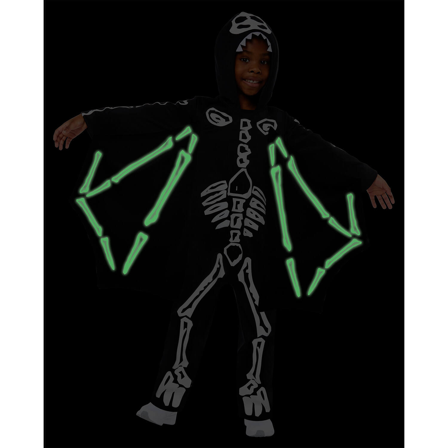 Child Costume Skeleton Pterodactylus Age 3-4 Years