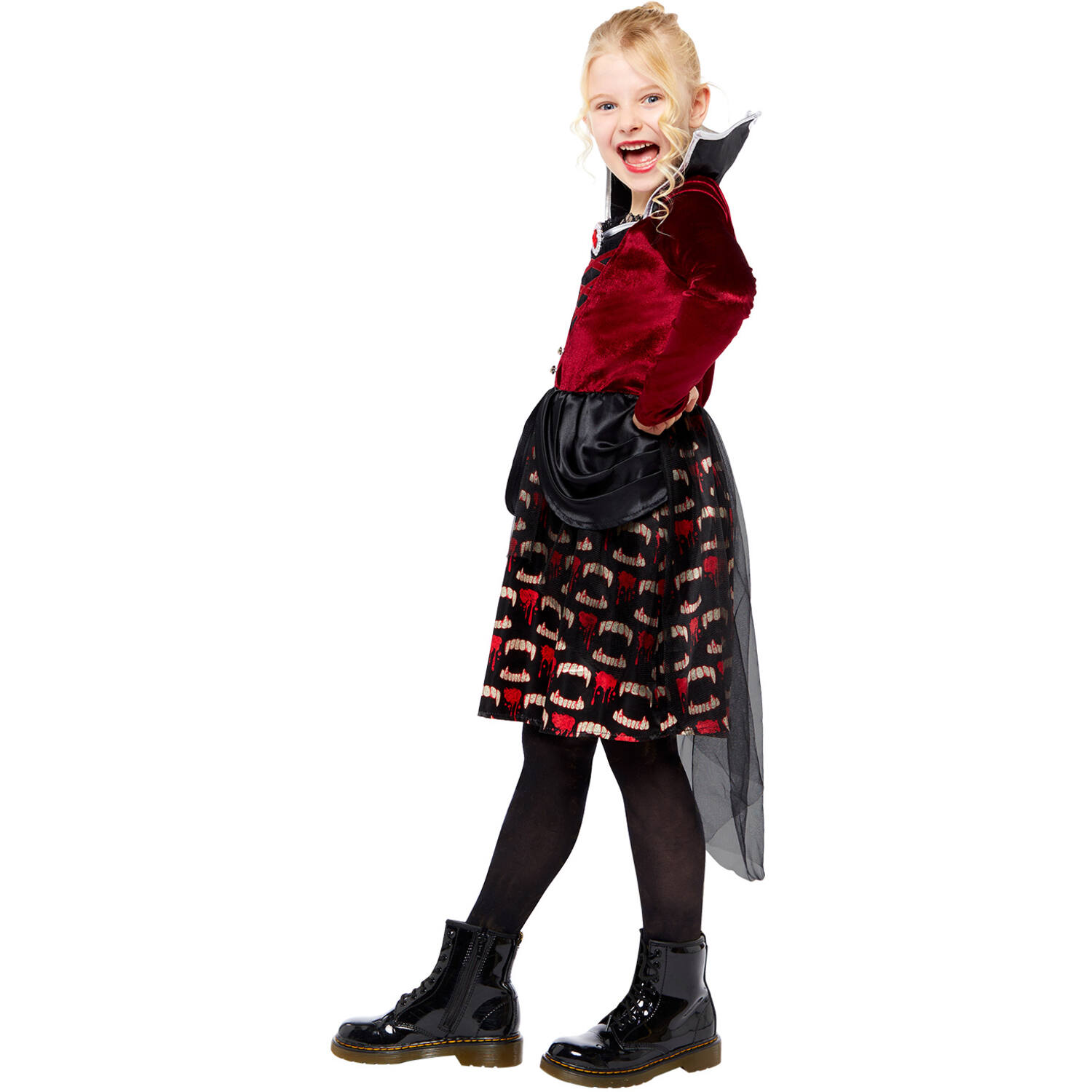 Child Costume Midnight Vampiress Age 4-6 years