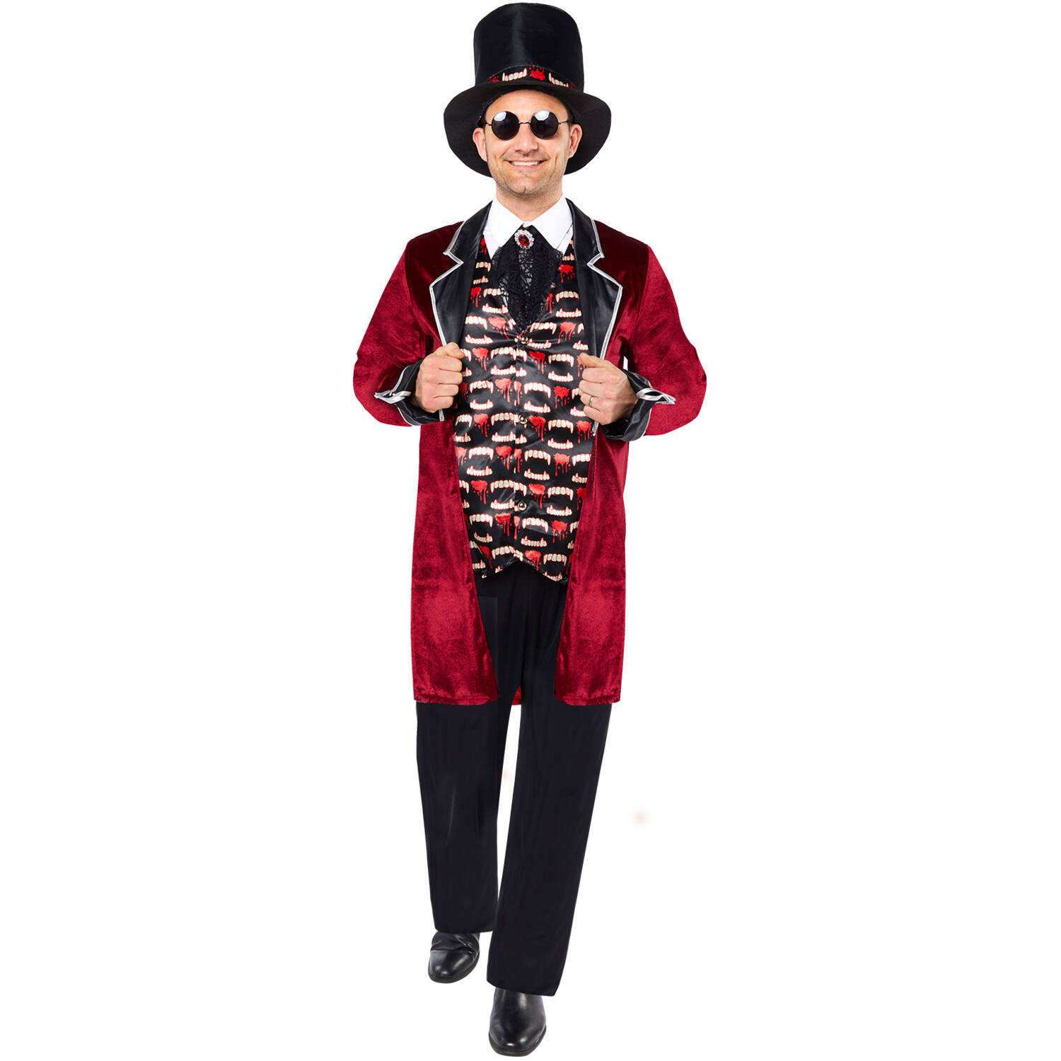 Adult Costume Midnight Vampire Size M