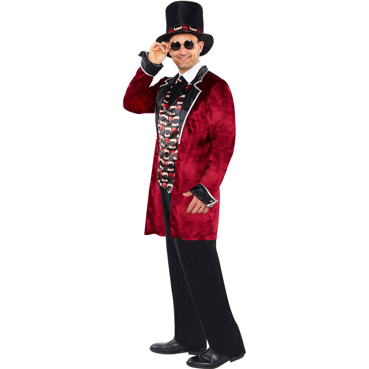 Adult Costume Midnight Vampire Size M