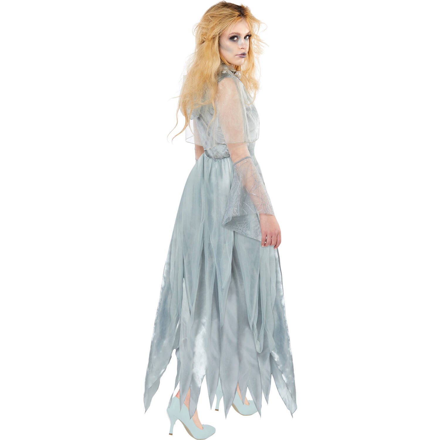 Adult Costume Zombie Ghost Bride Size XXL