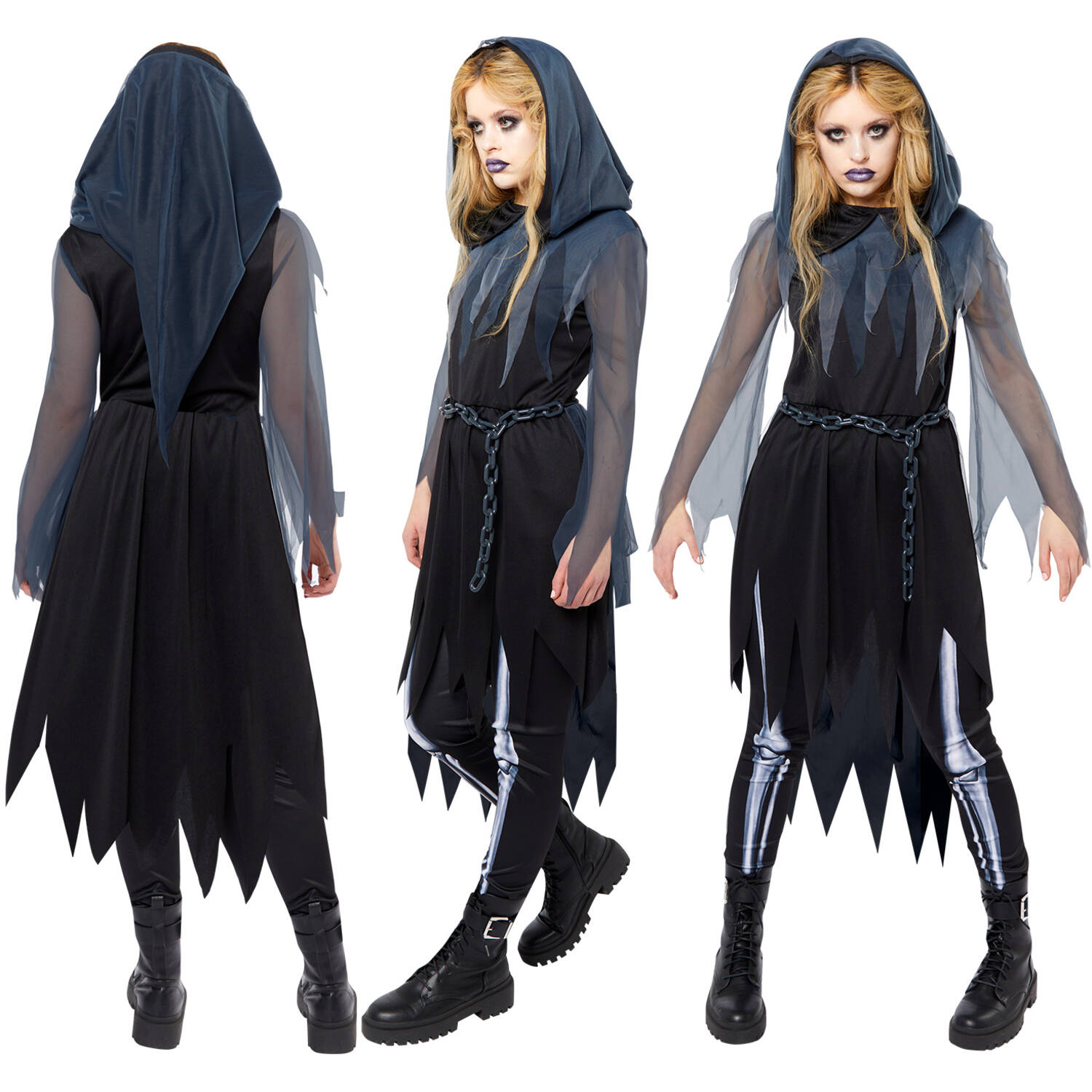 Adult Costume Grim Reaper Dress Size S