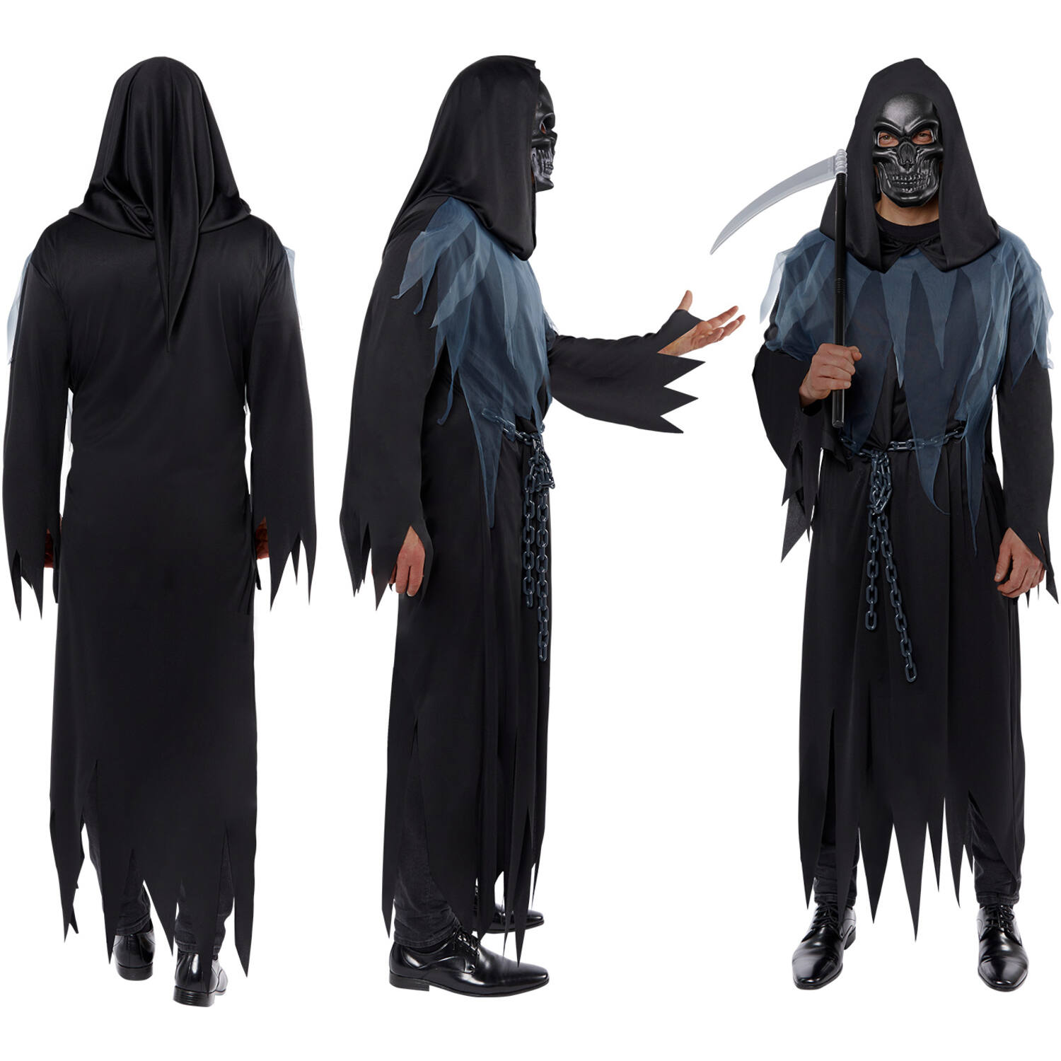 Adult Costume Grim Reaper Mens Size M