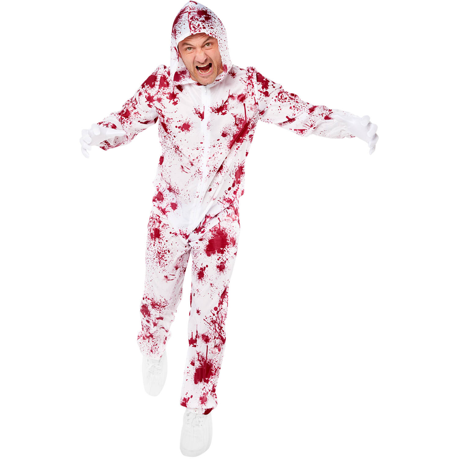 Adult Costume Crime scene bloody Inspector Size L