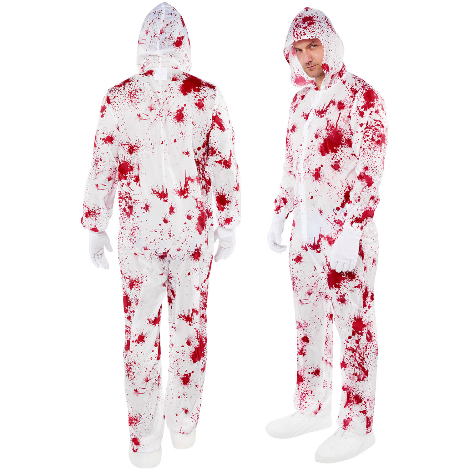 Adult Costume Crime scene bloody Inspector Size L