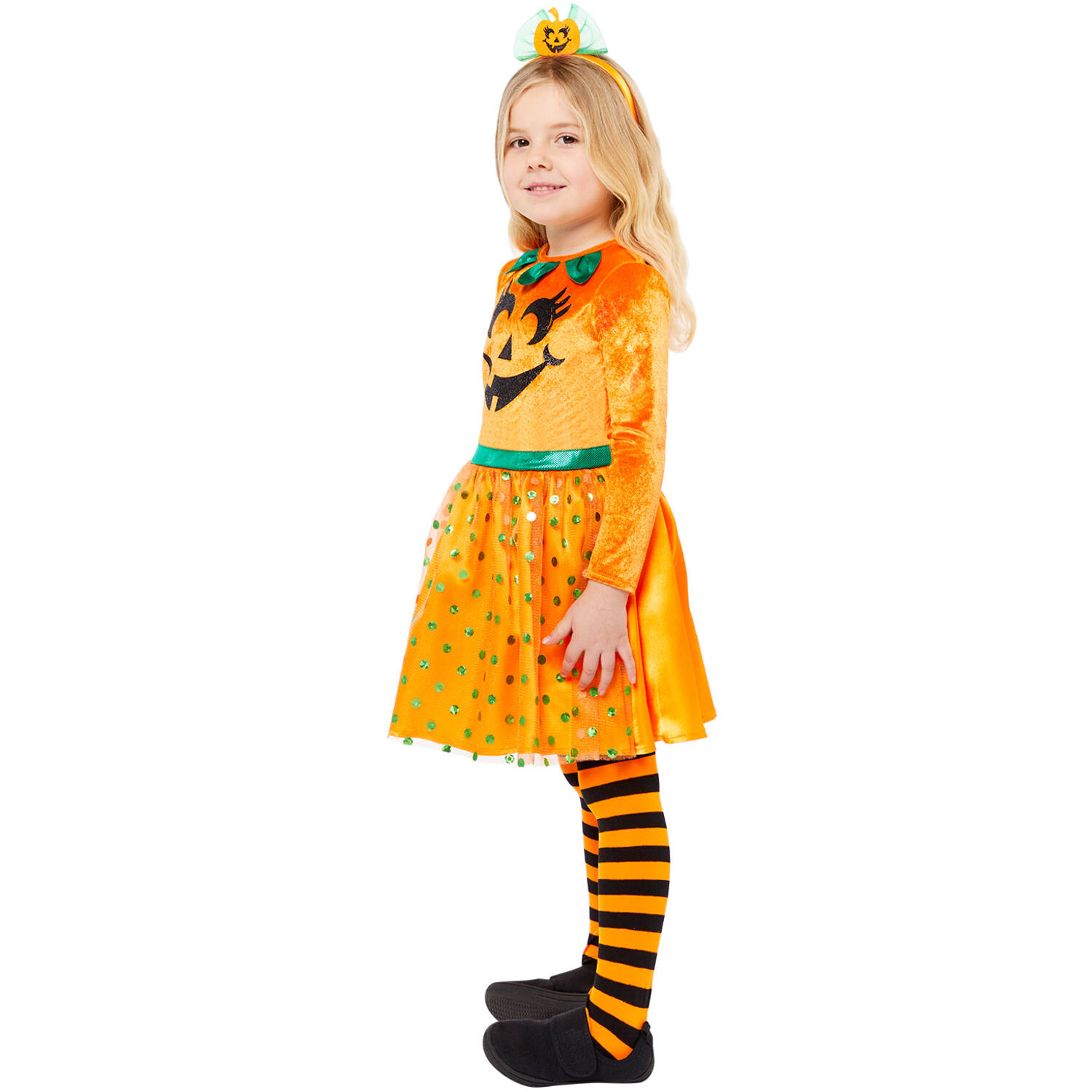 Baby Costume Lil Cute Pumpkin Dress 2-3 Years