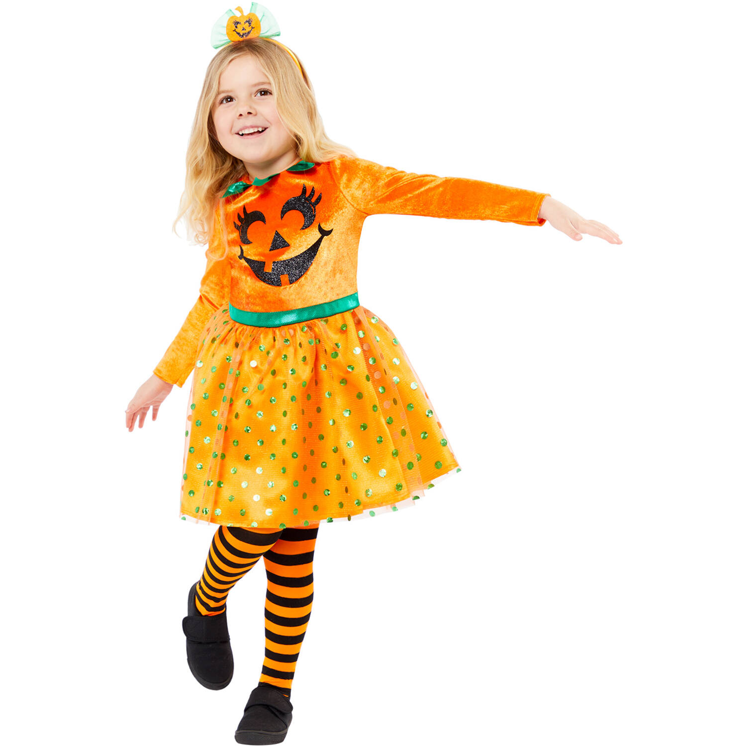 Child Costume Lil Cute Pumpkin Dress 3-4 years