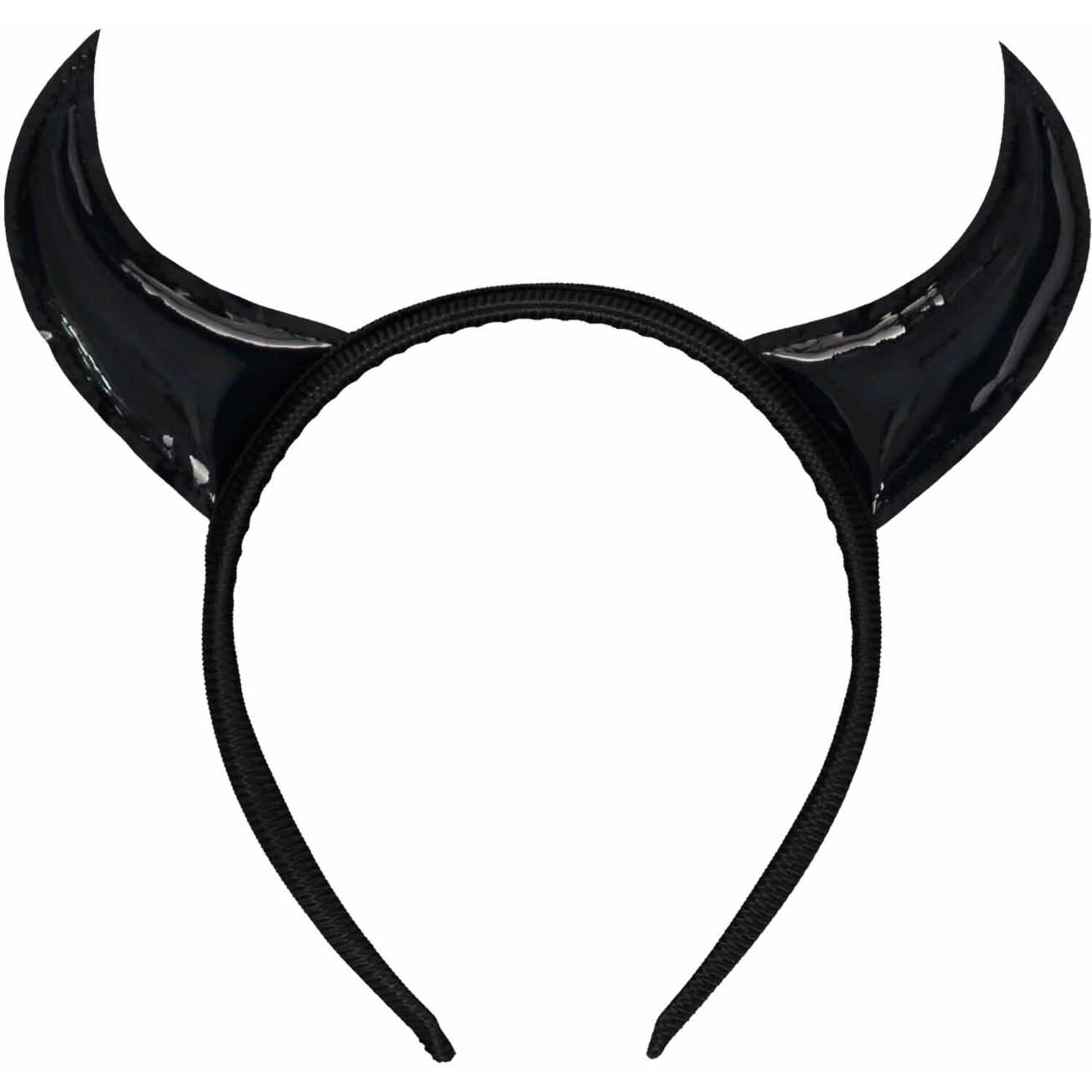 Headband Devil Horns Black One size