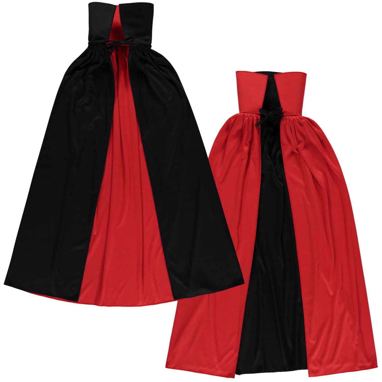 Costume Accessory Reversible Cape With Collar One size