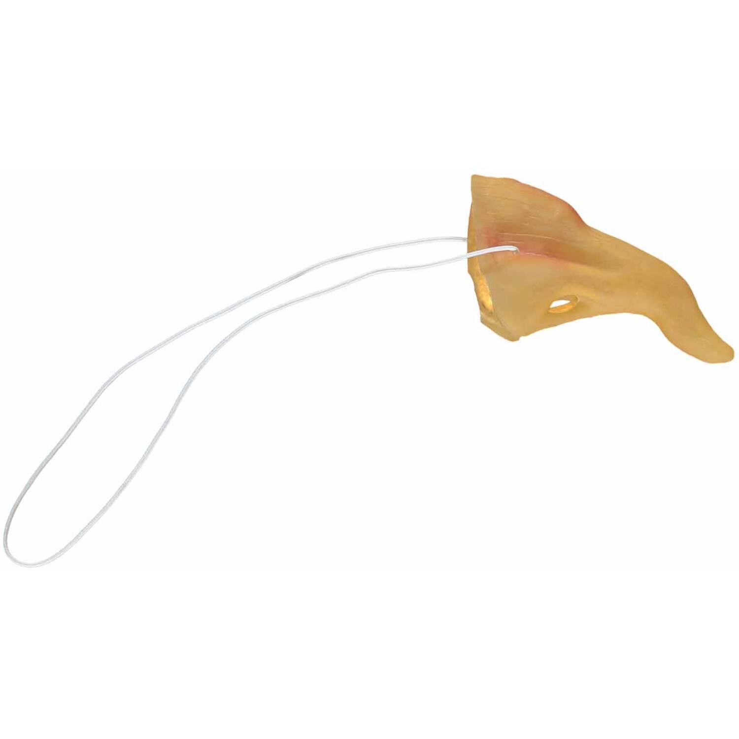 Costume Accessory Crooked Witch Nose with Wart One Size