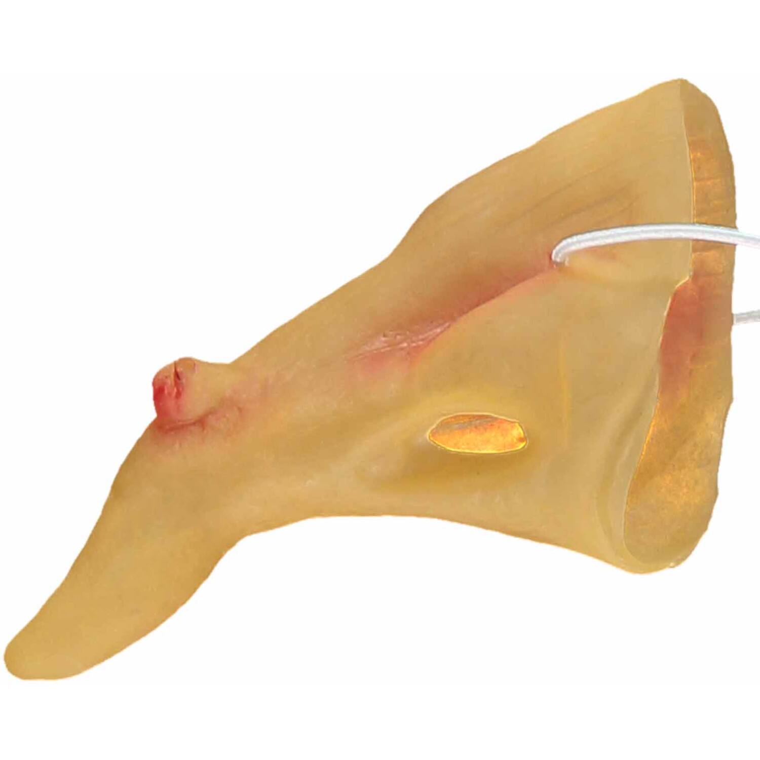 Costume Accessory Crooked Witch Nose with Wart One Size