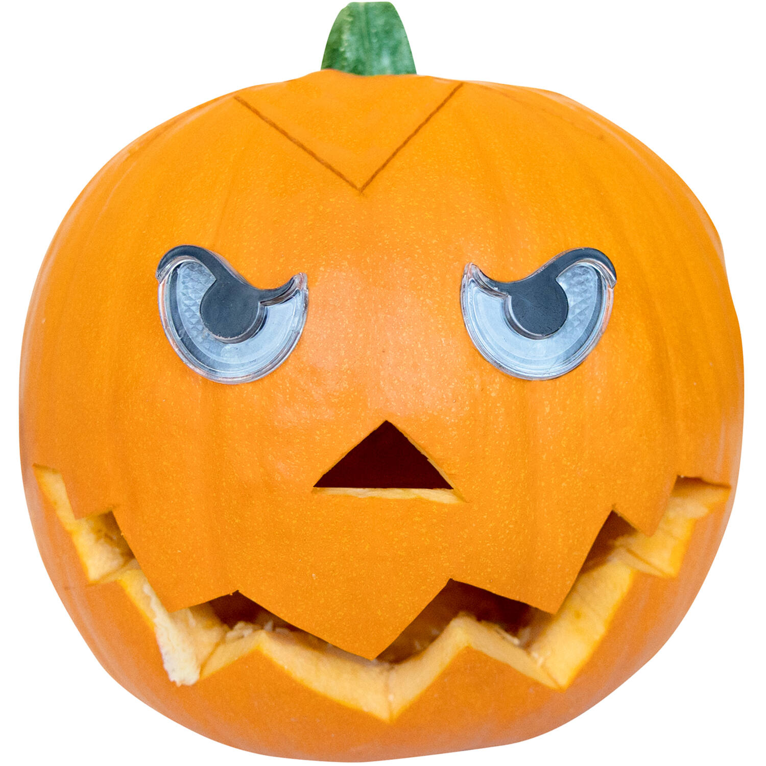 2 LED Light up Pumpkin Eyes Color Changing for Pumpkin Carving Assorted 3 Designs