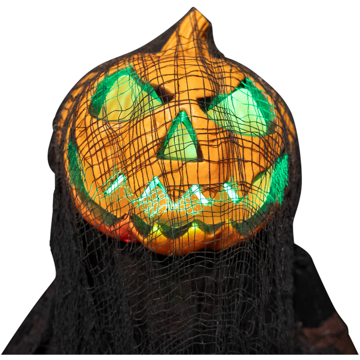 Animatronic Hanging Pumpkin Man 1.1 m cm x 23 cm x 1.53 m