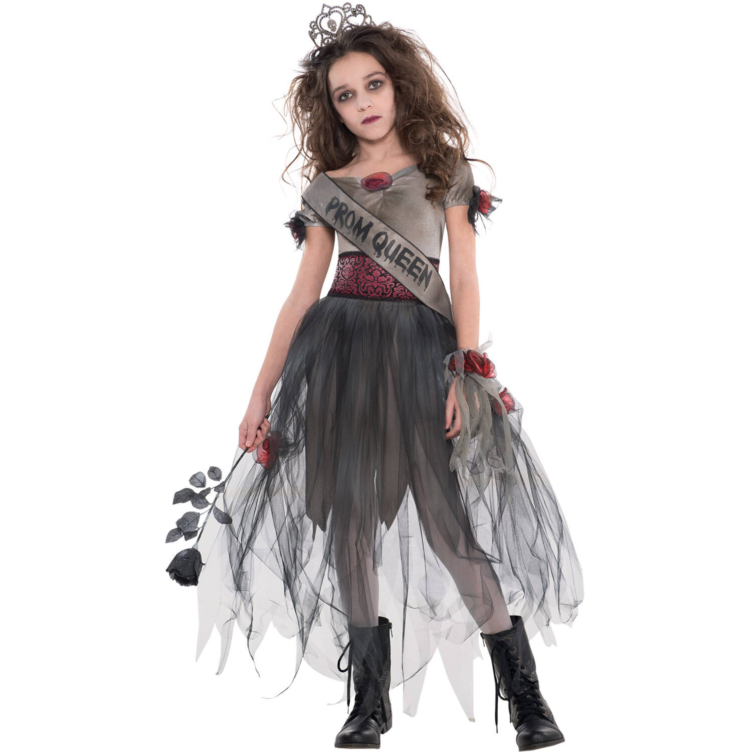 Child Costume Prombie Queen 8-10 Years