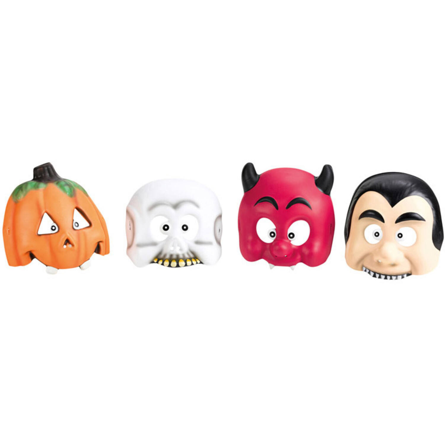 Mask Halloween Children Assorted Plastic 17.3 x 18.4 cm